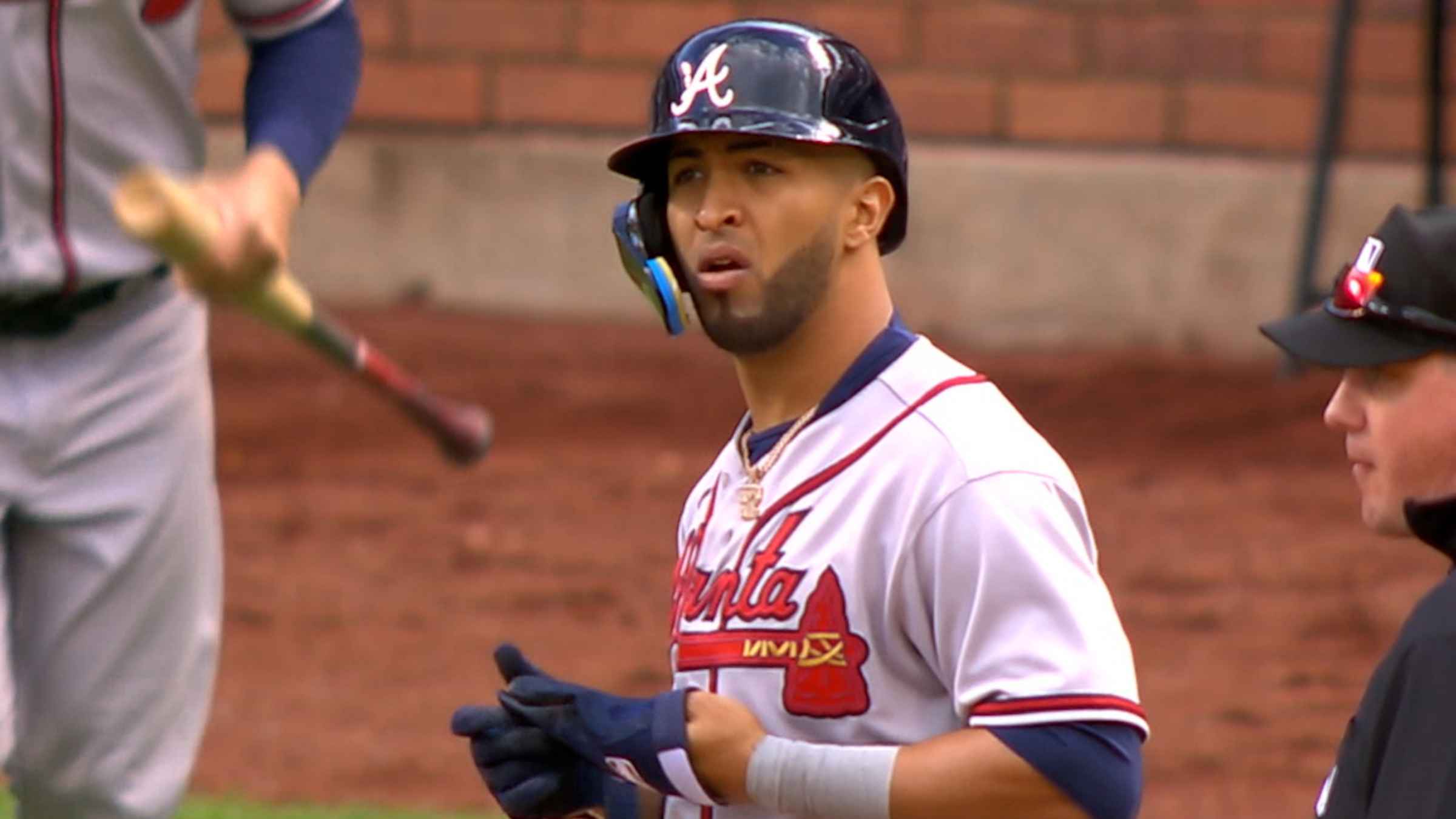 Highlight] Eddie Rosario clears the bases with a double. (Call at