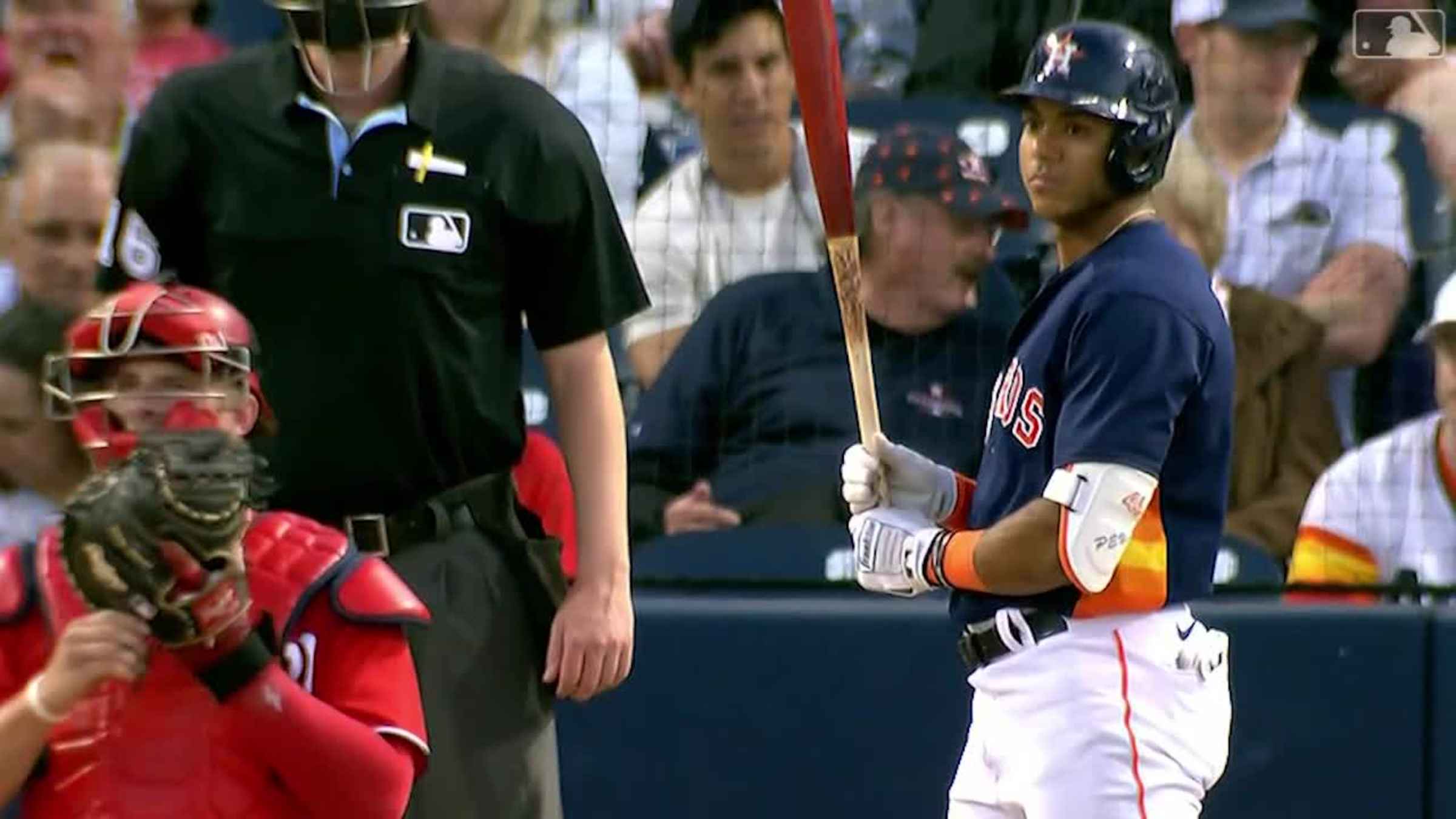 Jeremy Peña's solo homer, 11/03/2022