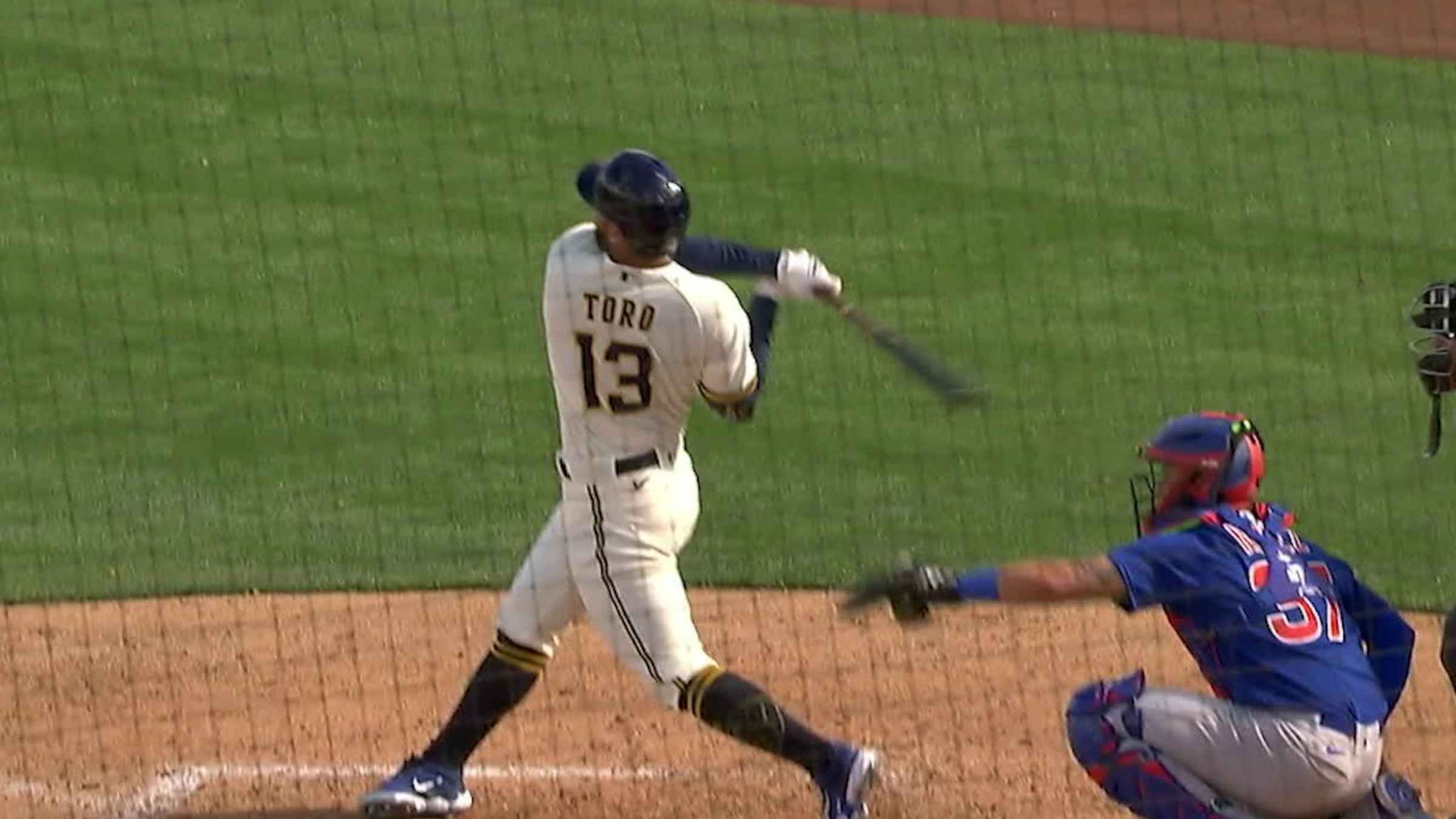 Abraham Toro slugs go-ahead homer after return from Minors