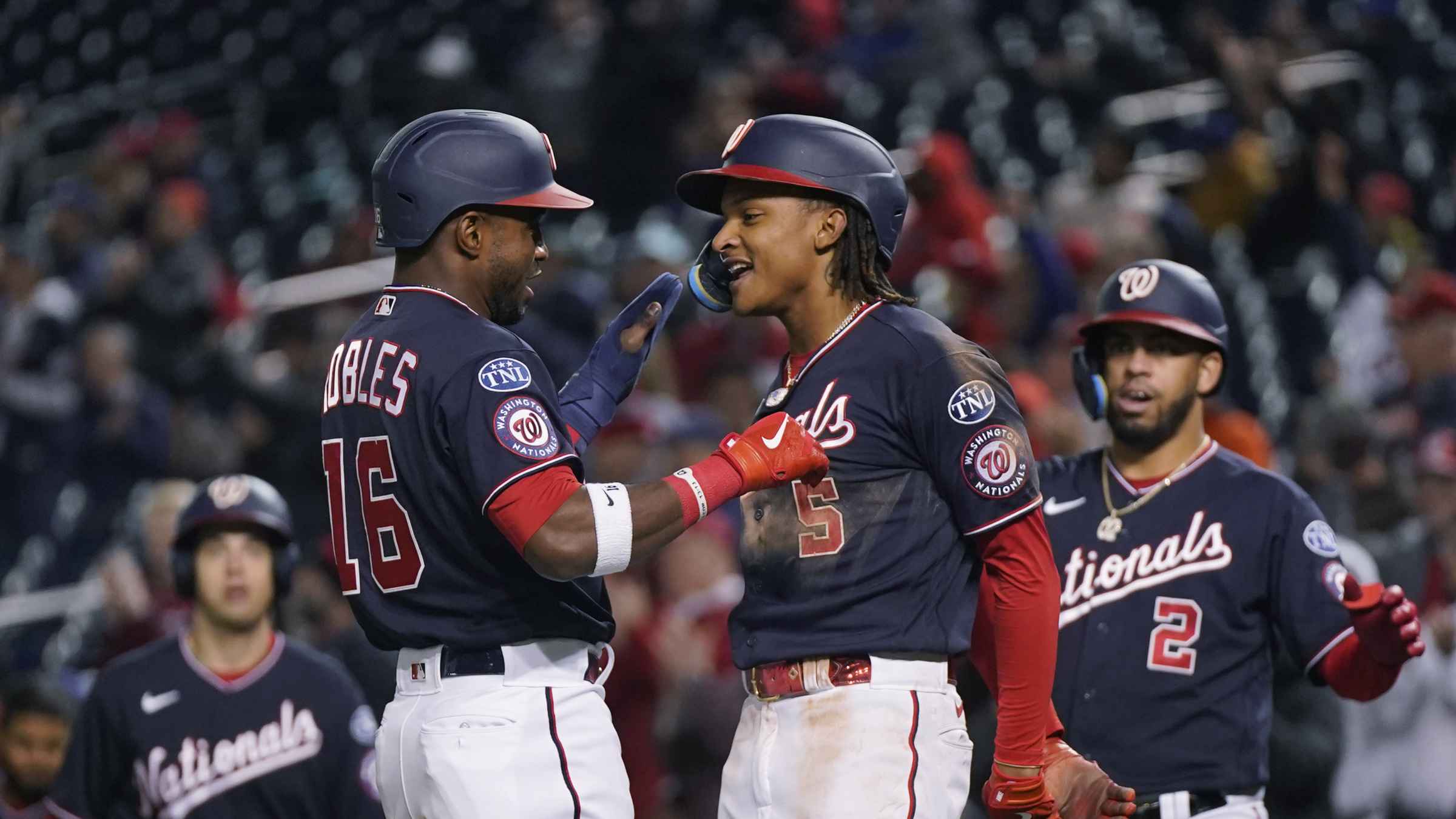 Nationals' CJ Abrams breaks out at the plate in win over the Rockies - The  Washington Post