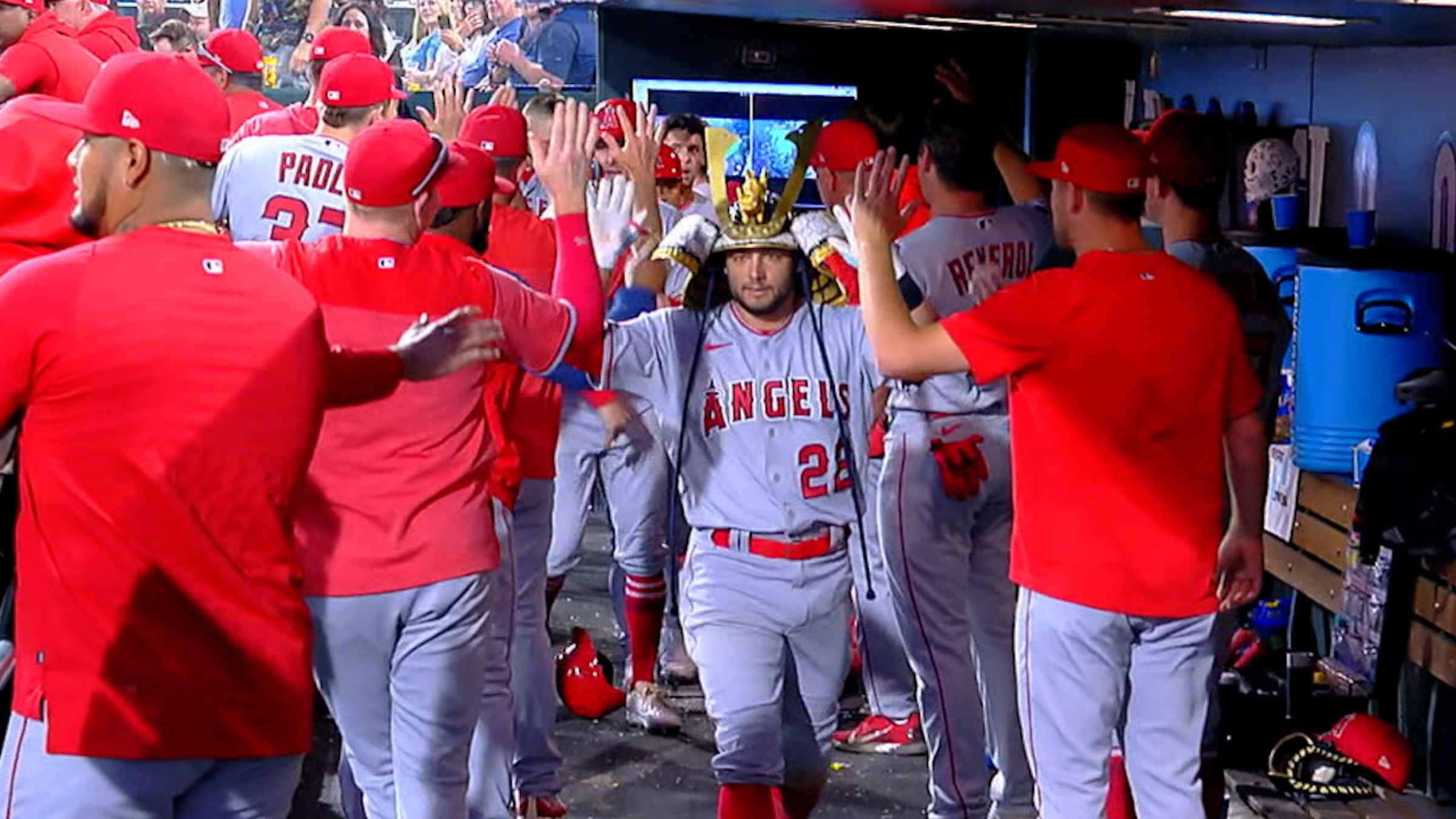 Angels' five-run 2nd inning, 08/24/2021