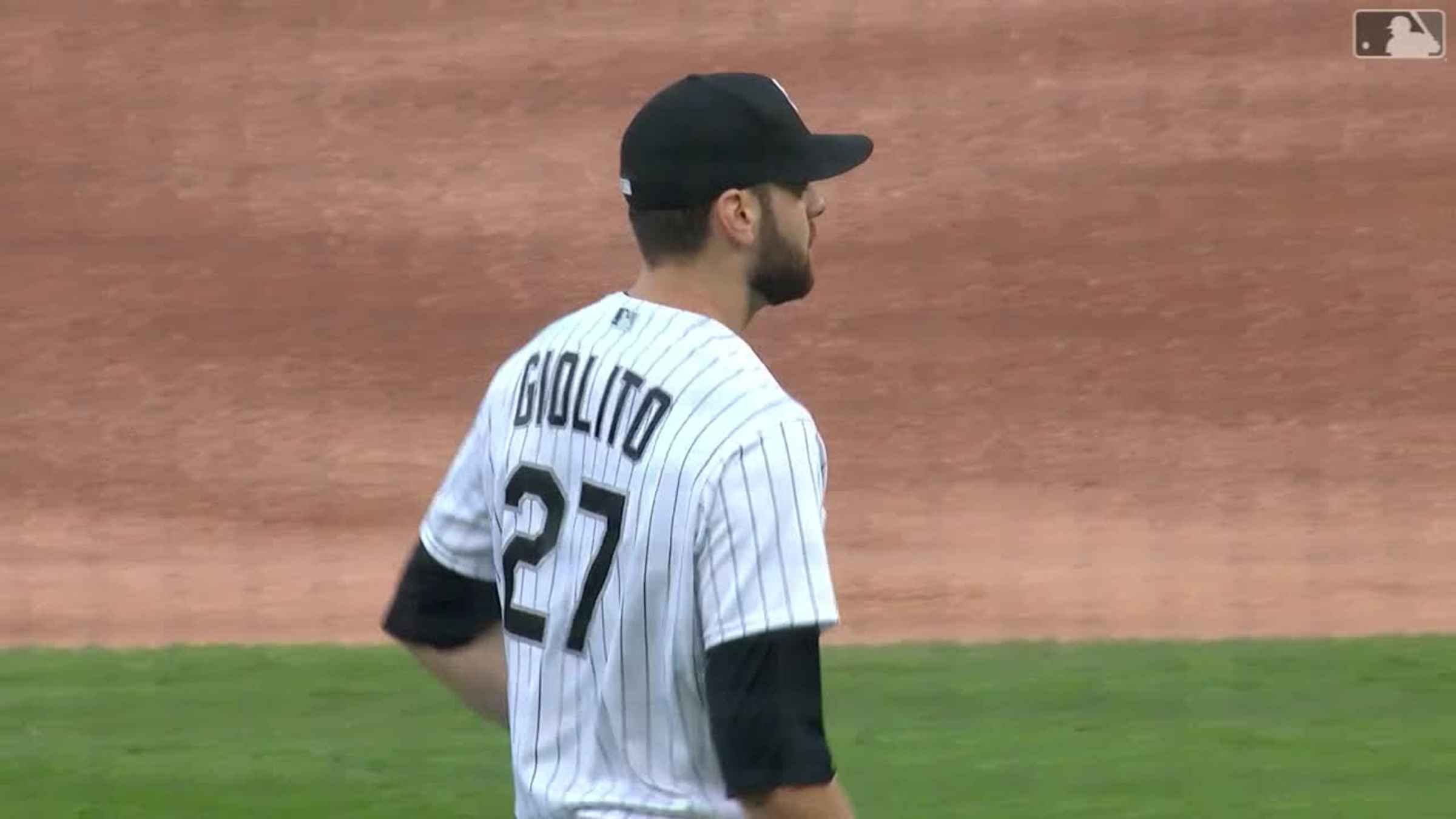 Lucas Giolito strikes out seven, 08/08/2023