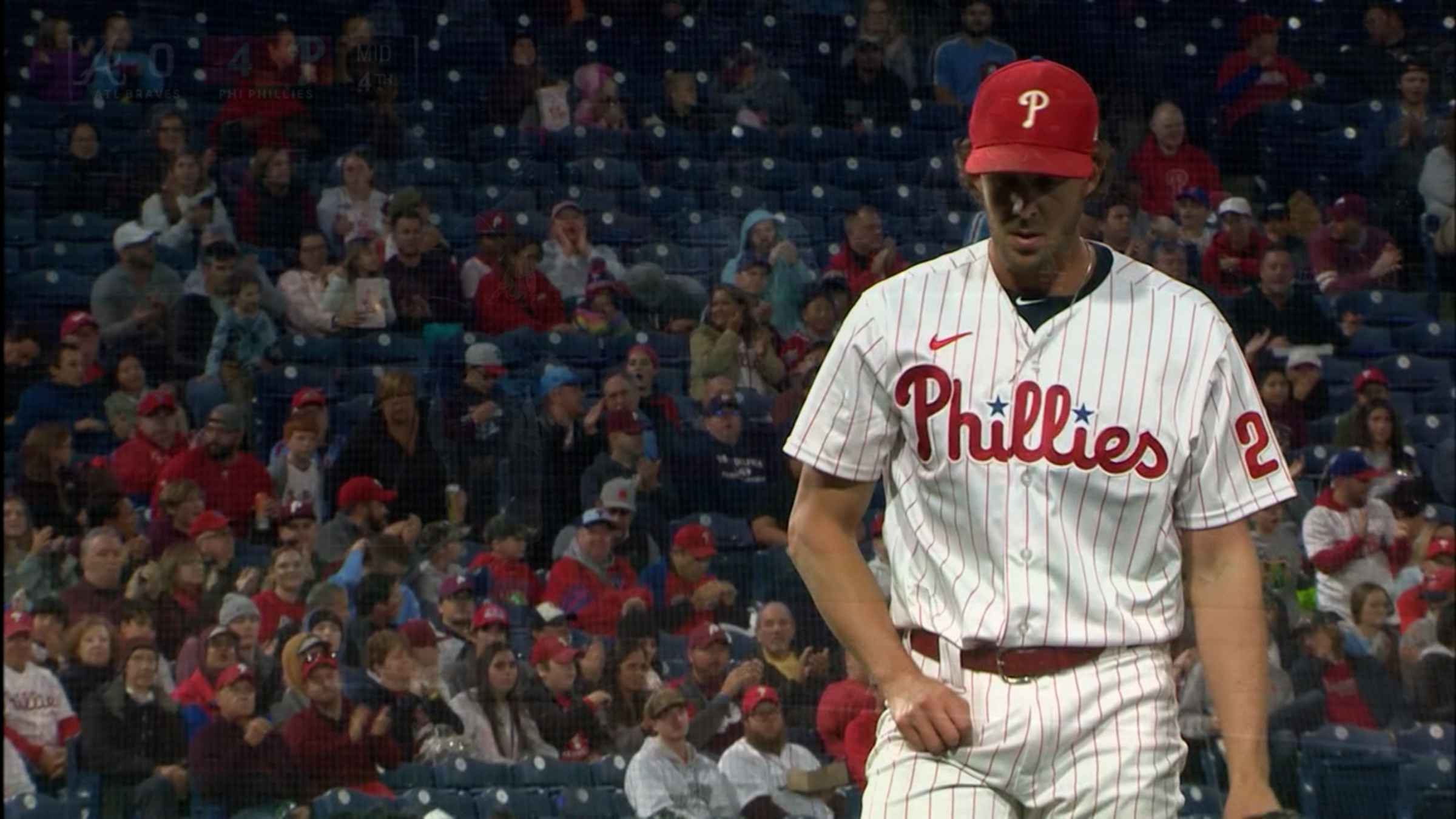 Rhys Hoskins homers as Nola, Phillies beat Braves 9-1