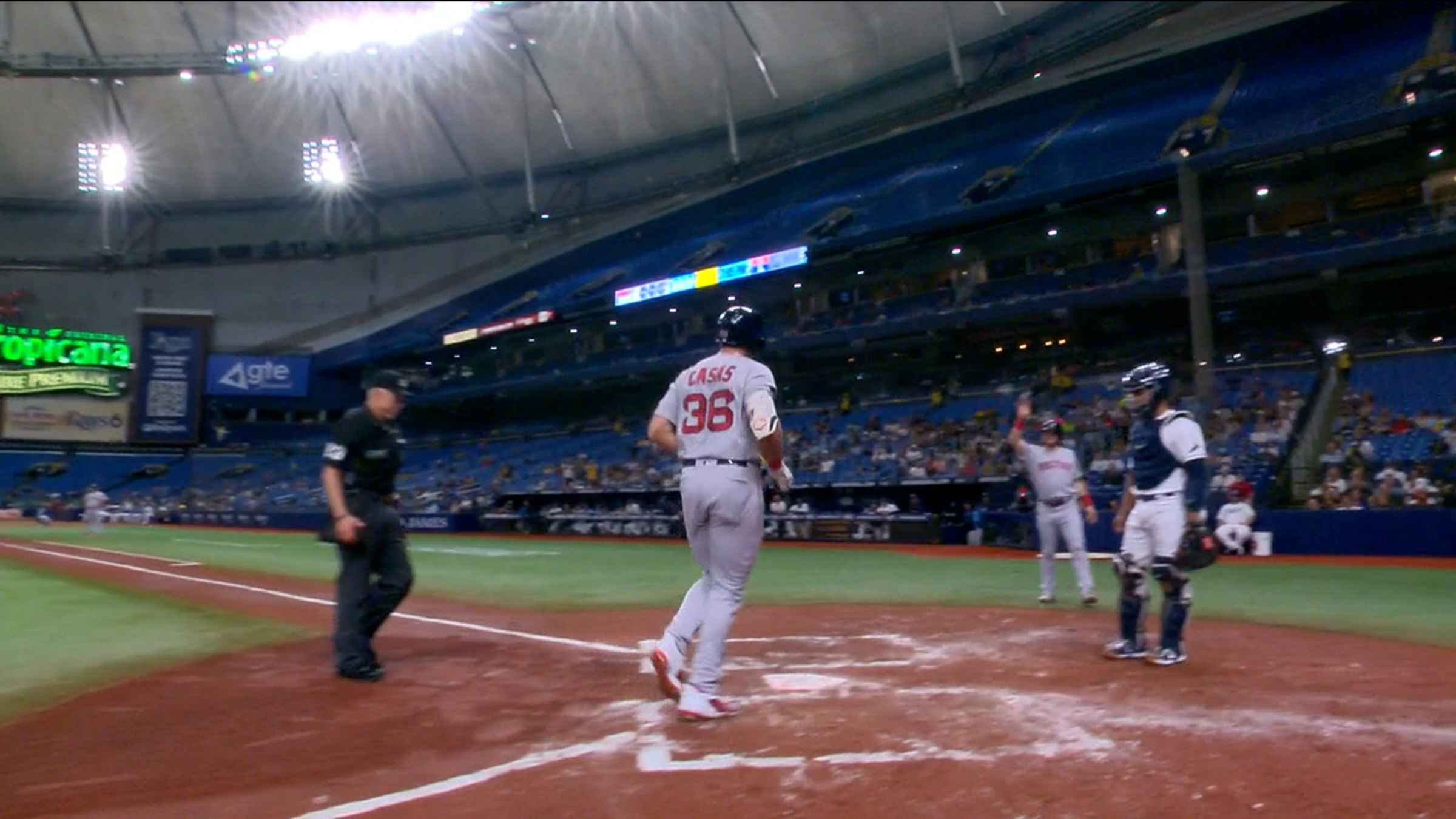 Triston Casas hit his second MLB homer in first at-bat vs. Yankees