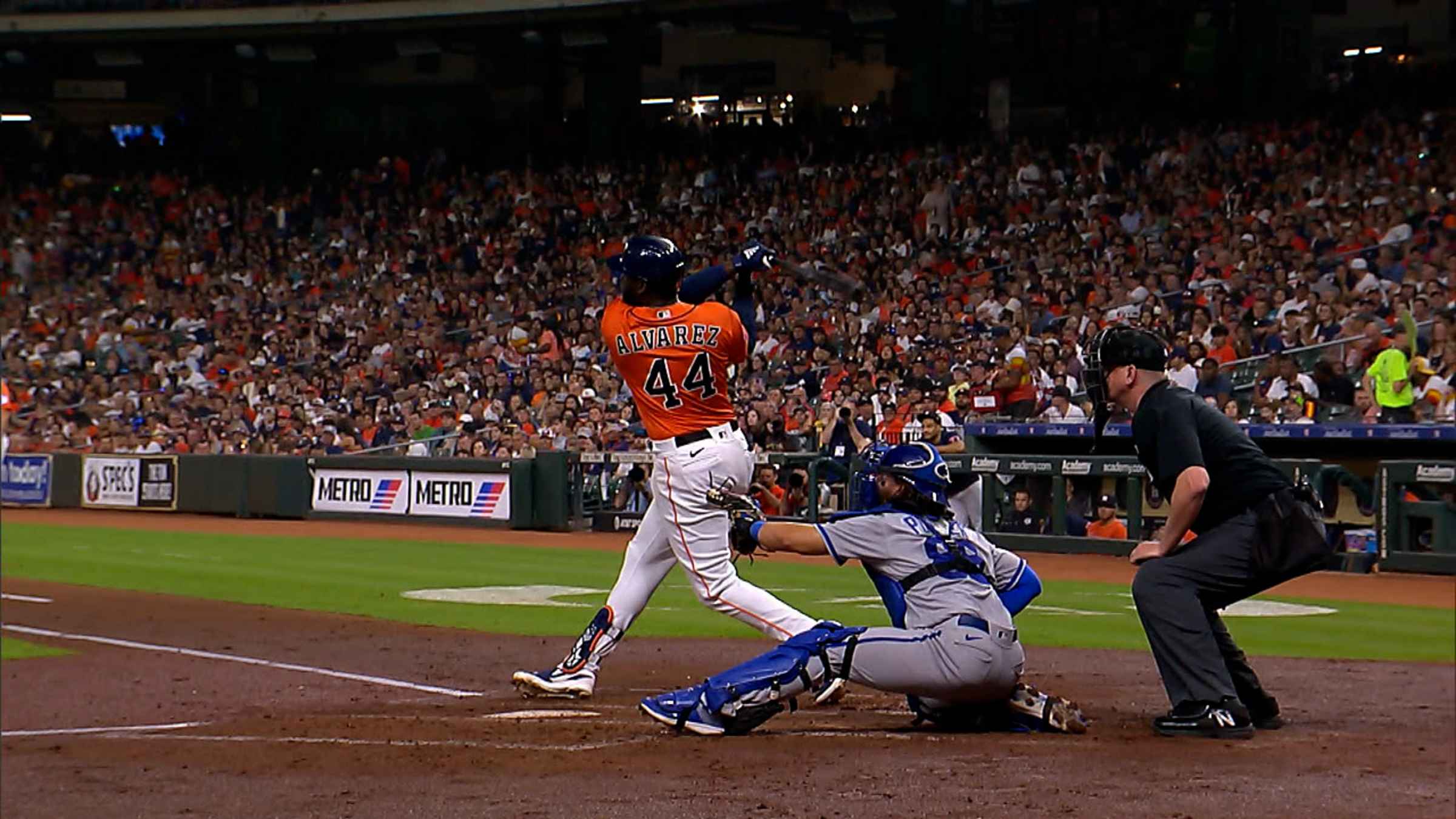 Yordan Alvarez's RBI double, 09/22/2023