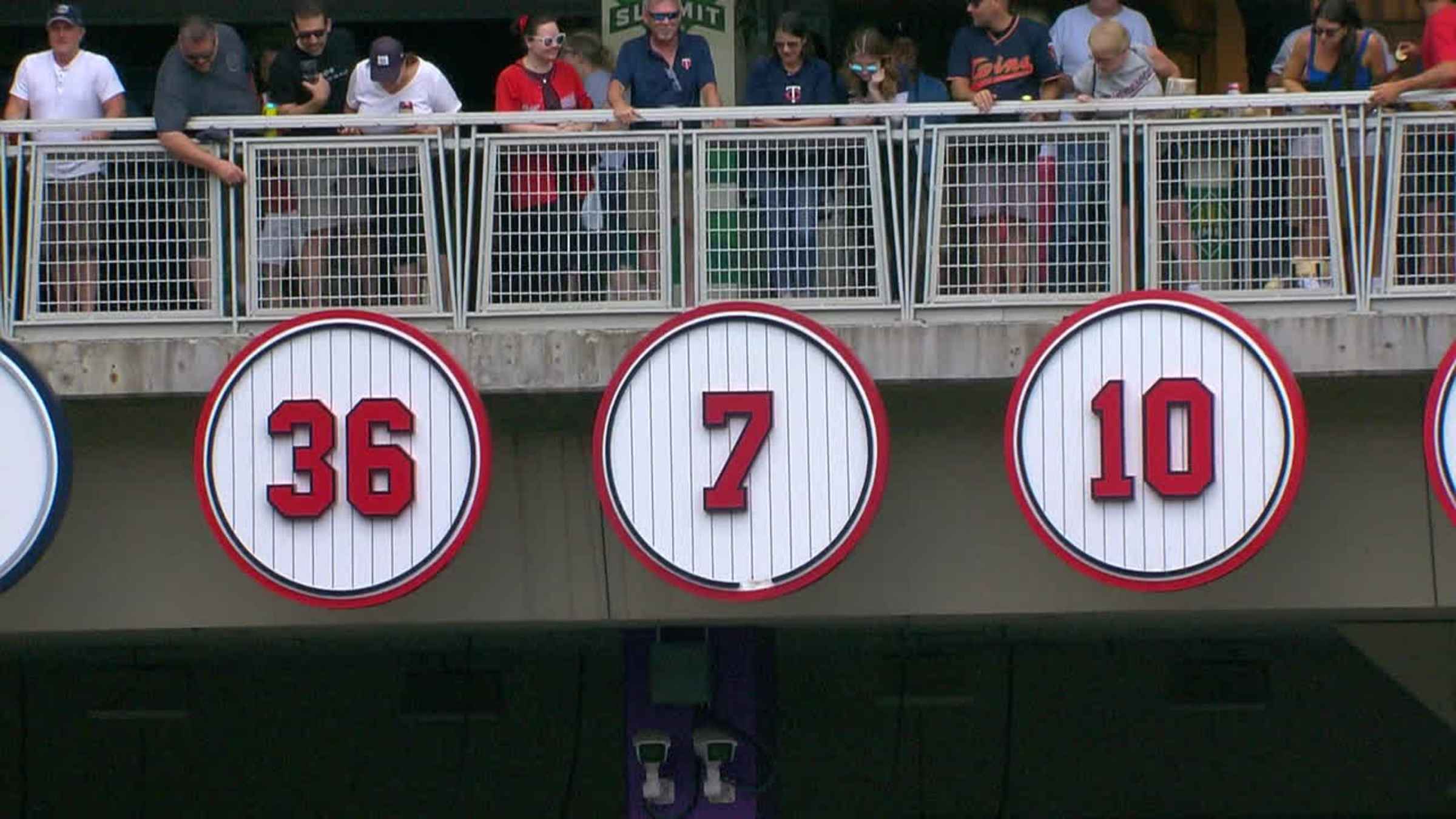 Torkelson foul busts Joe Mauer's No.7 plaque; pitching depth added
