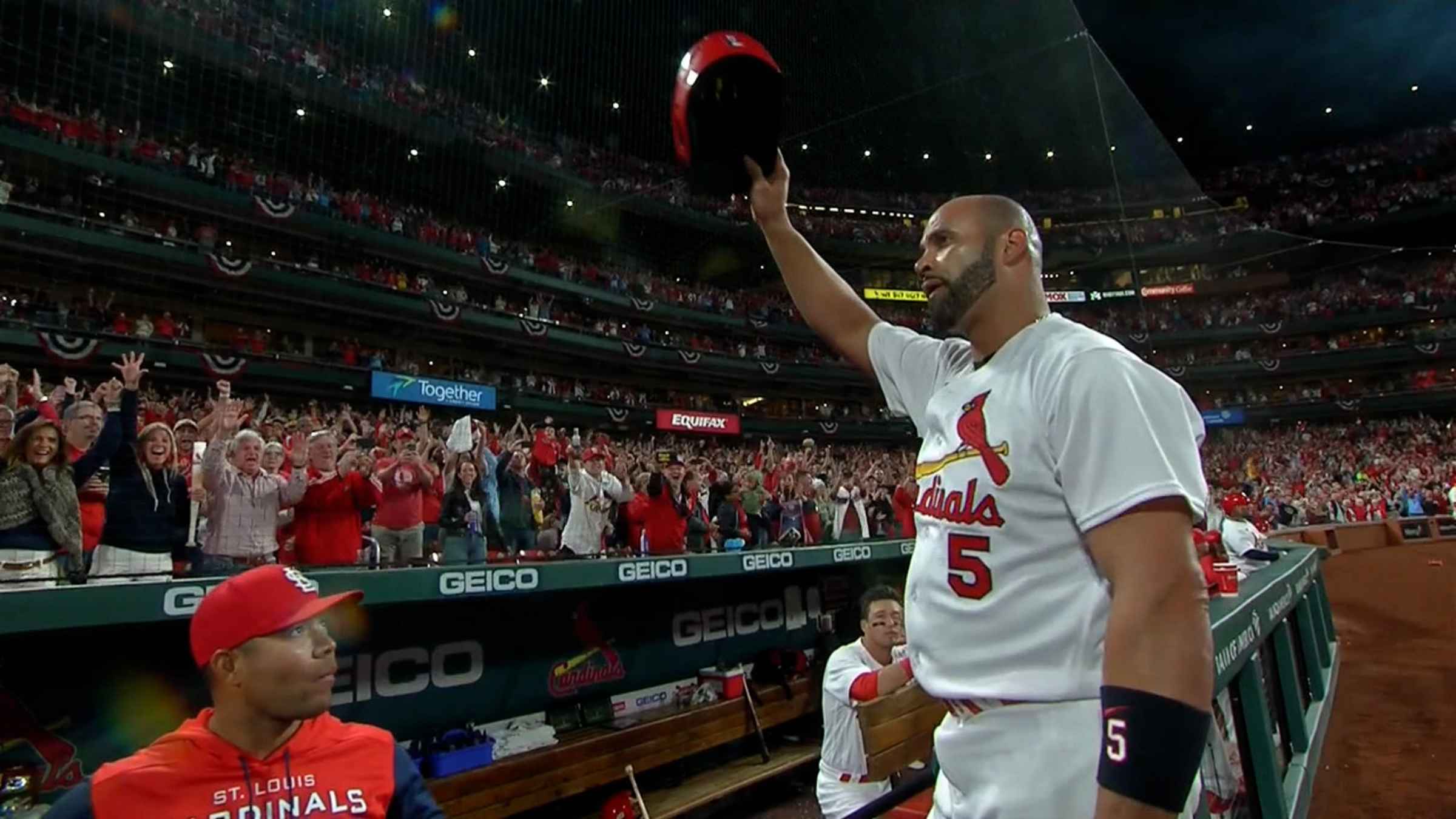 Pujols hits 701st career home run, connects for Cardinals - NBC Sports