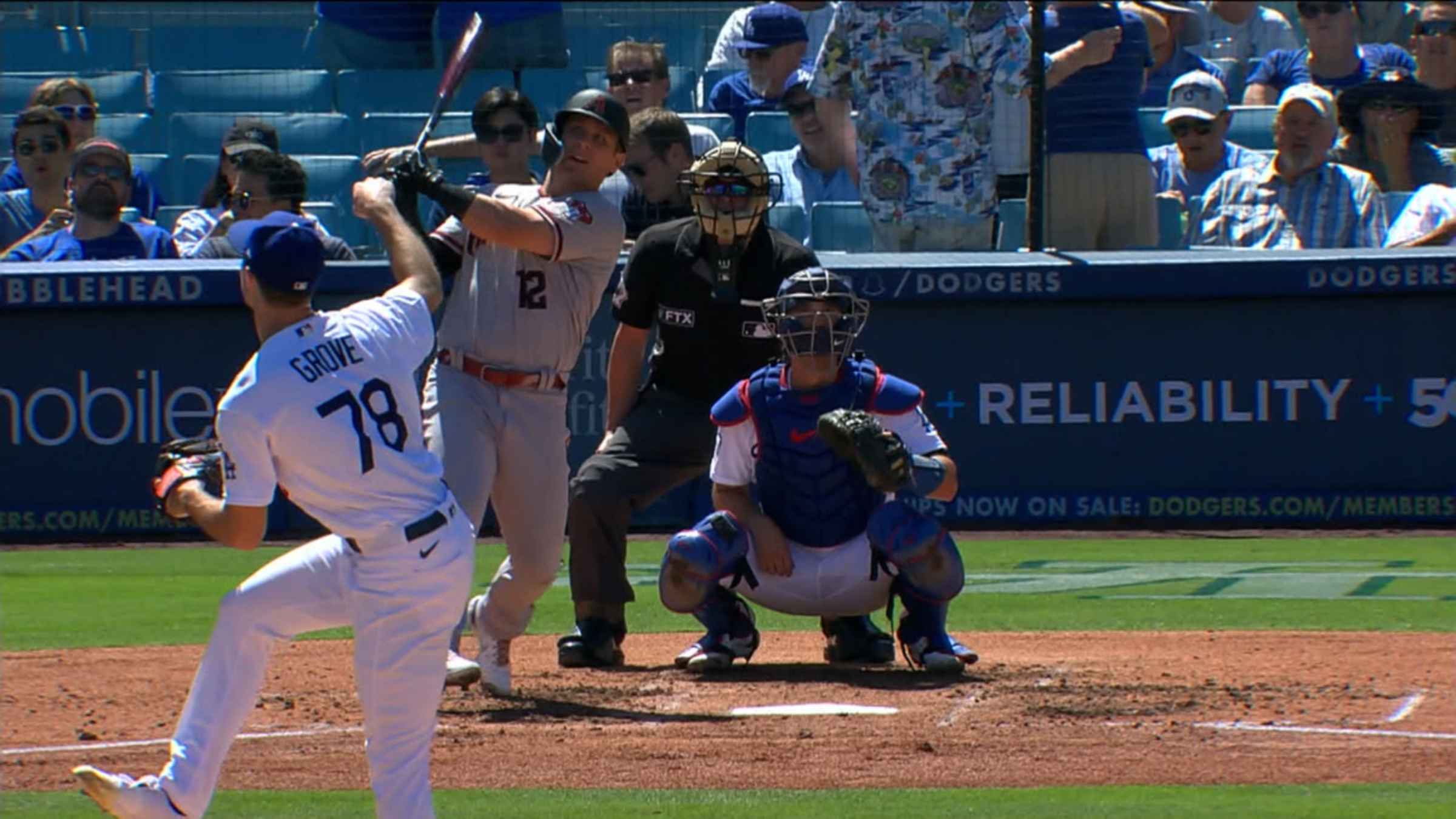 Daulton Varsho's walk-off single, 04/29/2023