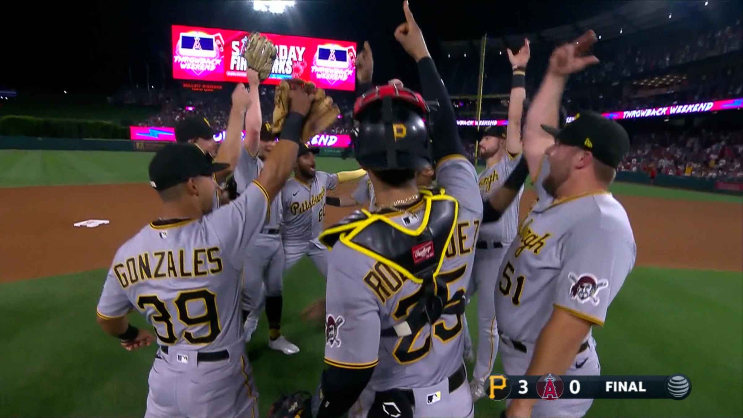 MLB Gameday: Pirates 3, Angels 0 Final Score (07/22/2023)