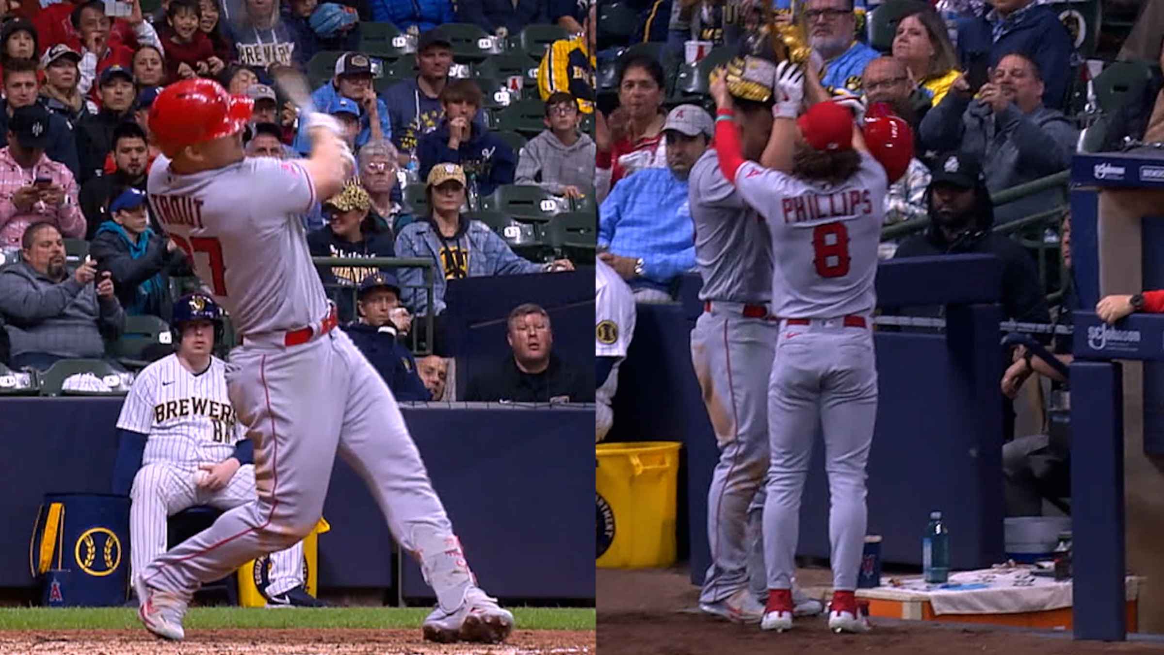 Mike Trout and Hunter Renfroe : r/angelsbaseball