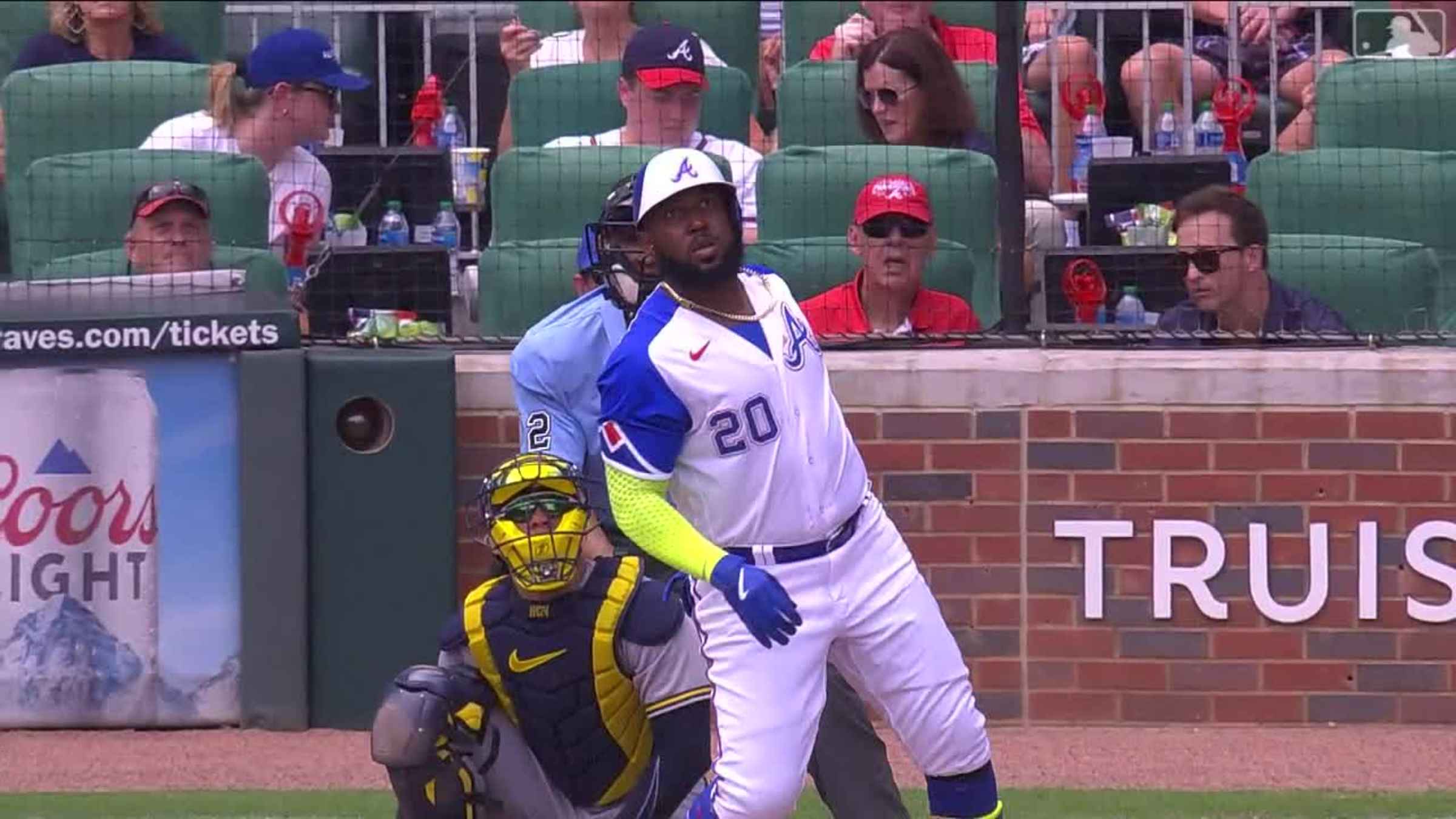 Marcell Ozuna's solo homer (2), 04/07/2023