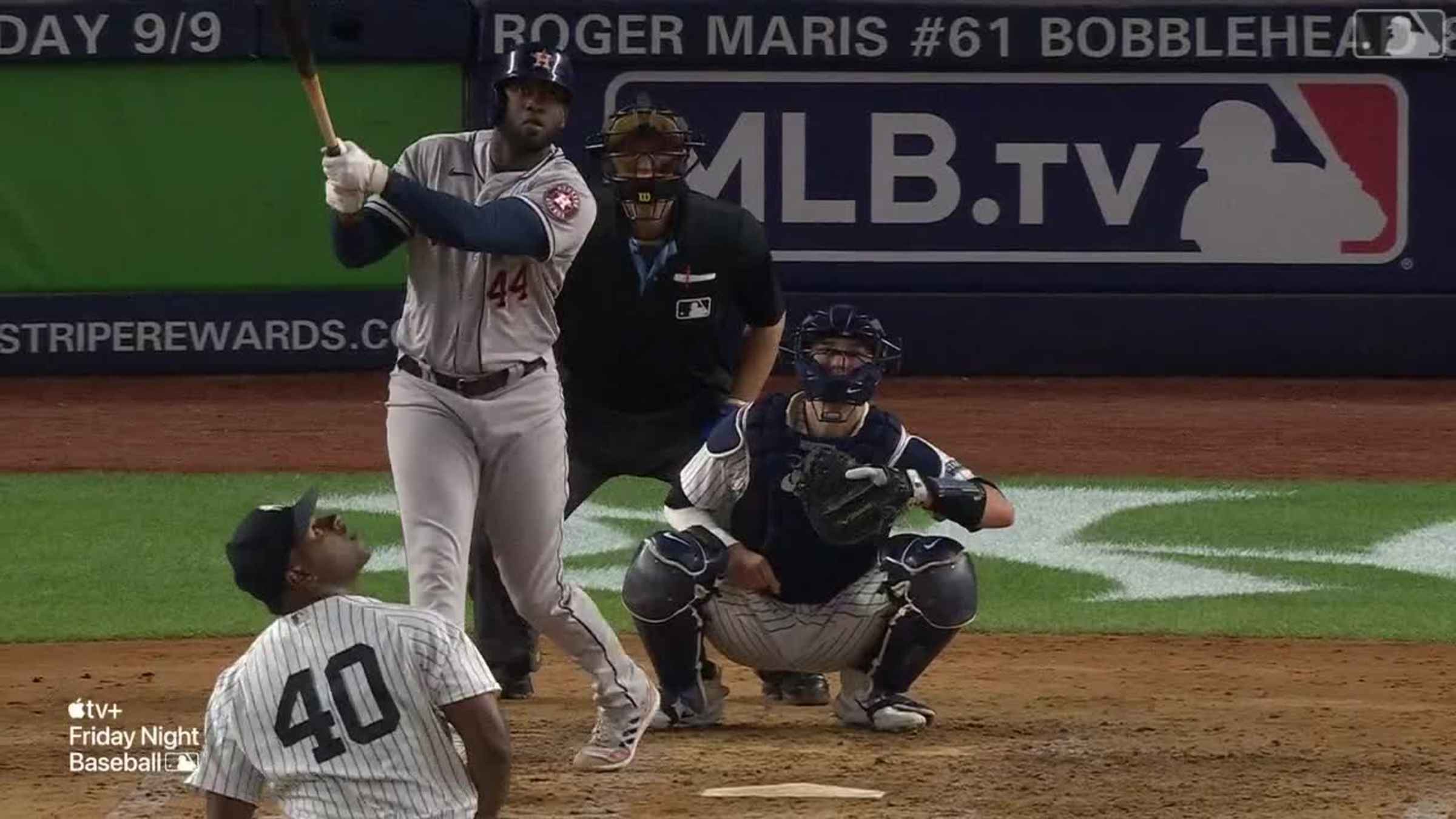 Yordan Alvarez's solo homer (31), 09/27/2023