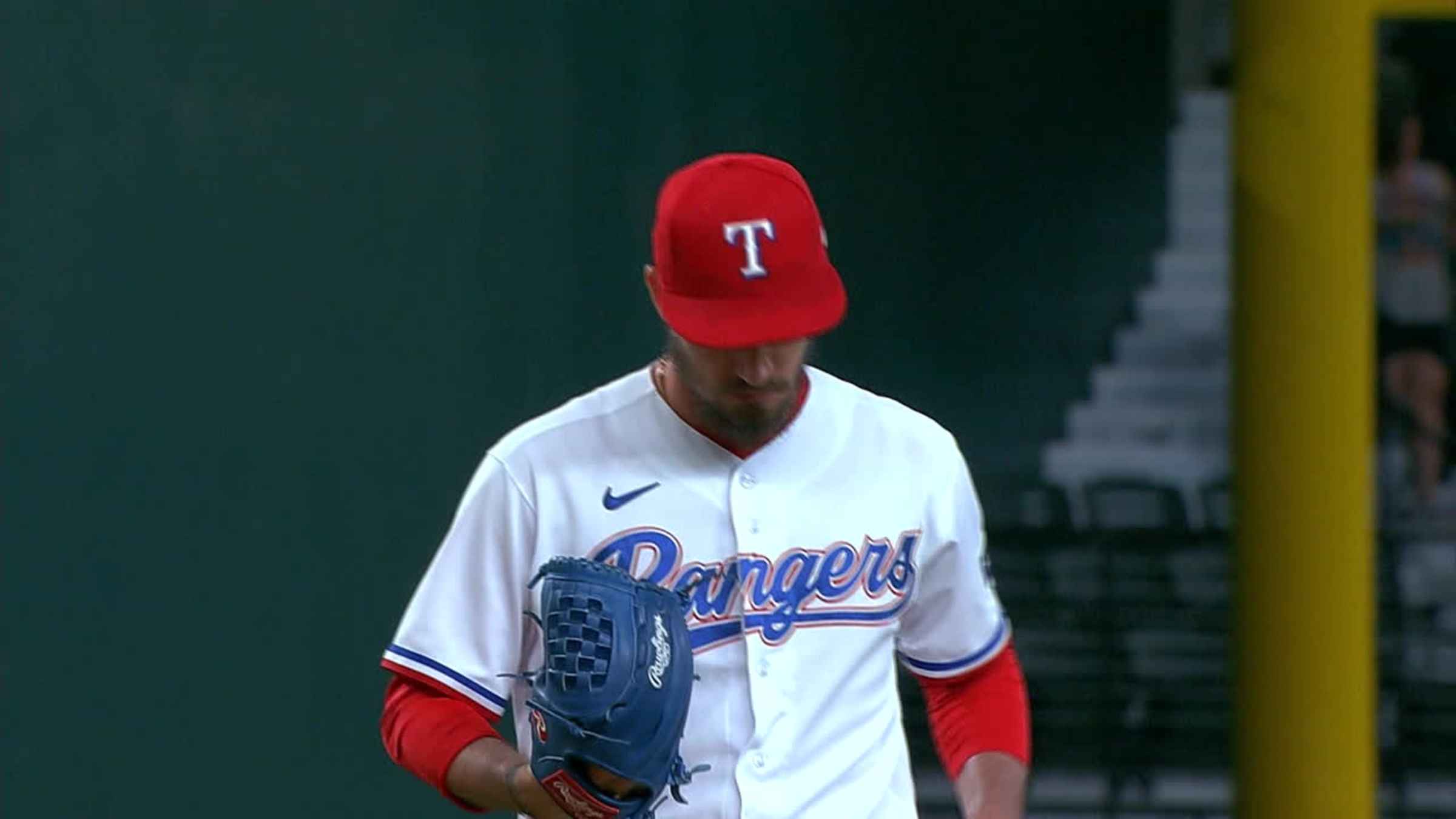 Andrew Heaney's four strikeouts, 08/06/2023