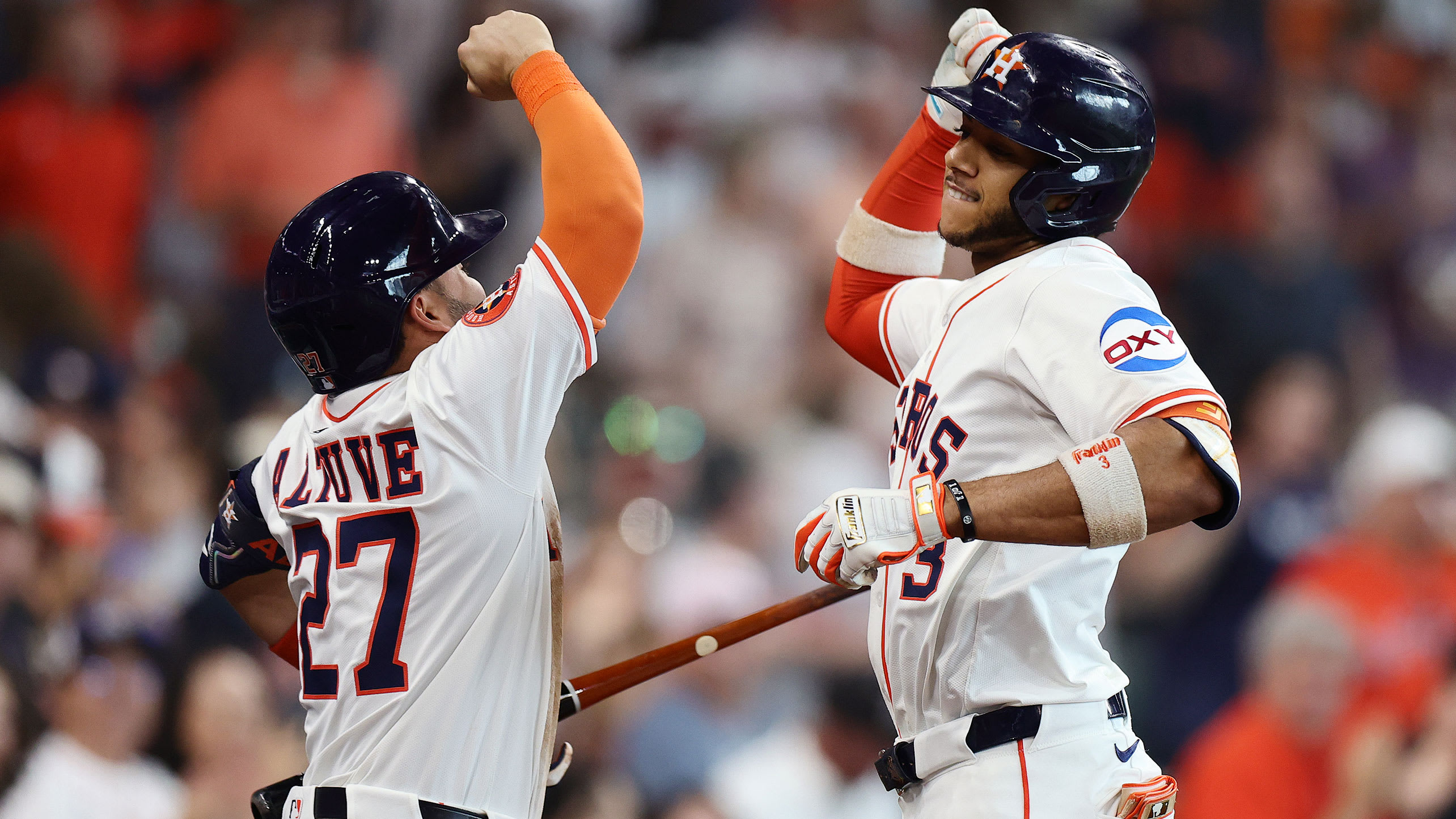 Jose Altuve and Jeremy Peña