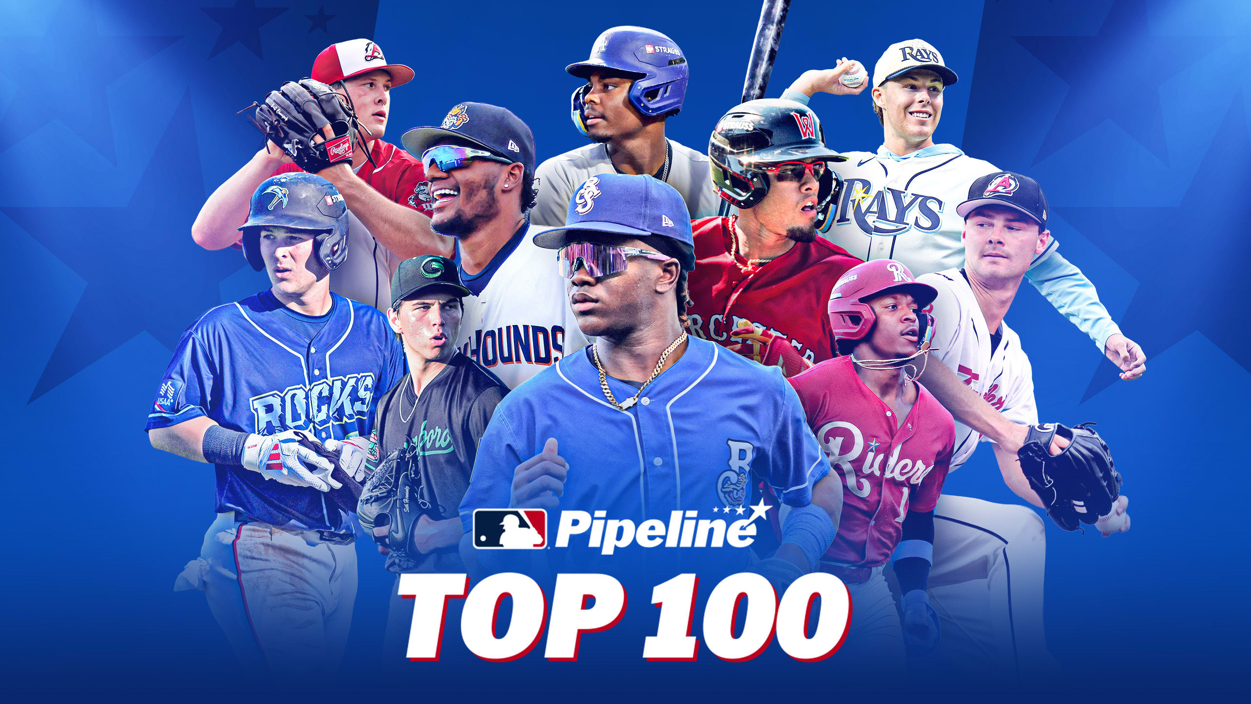 MLB Pipeline's updated Top 100 in-season prospect rankings