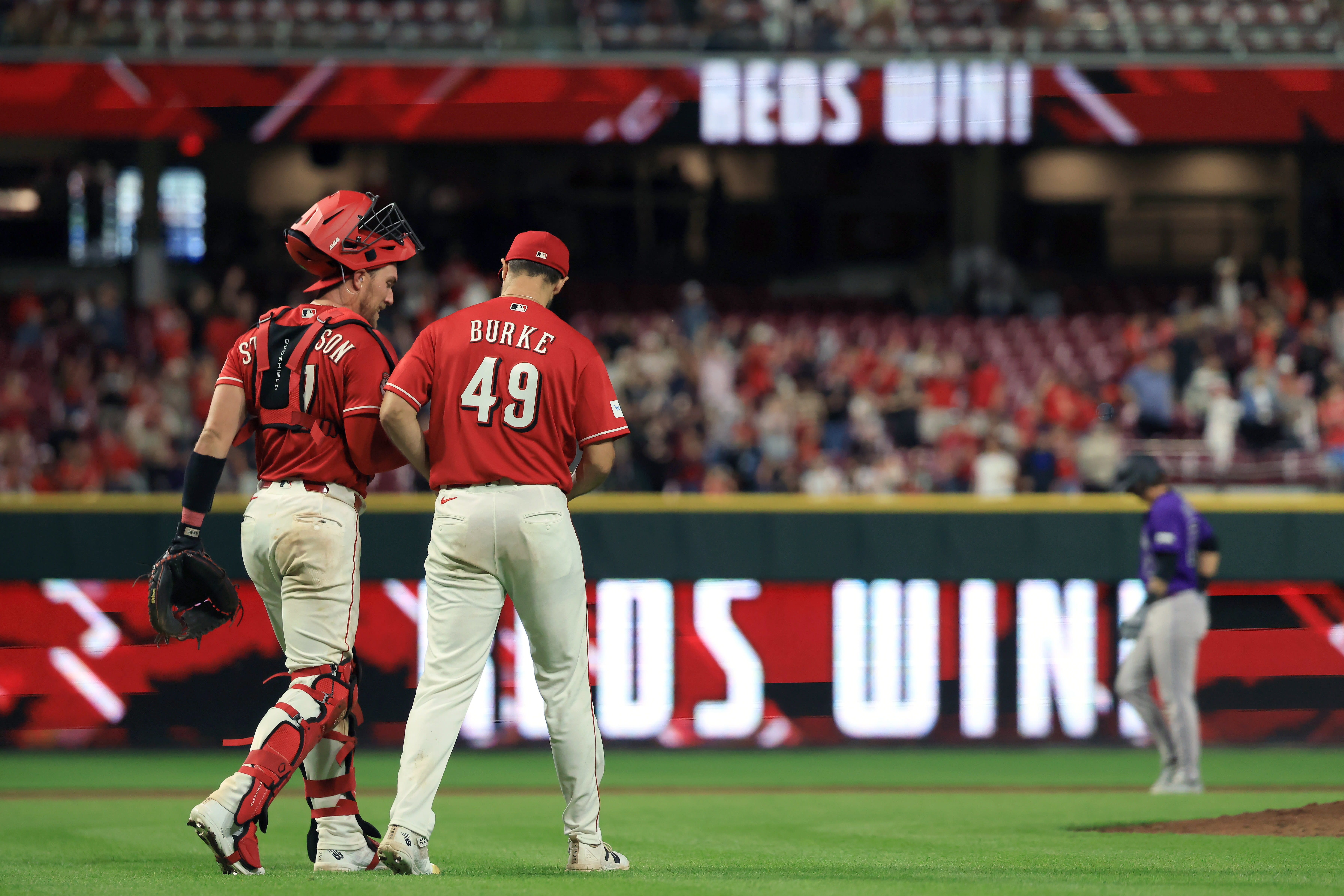 Tyler Stephenson and Brock Burke