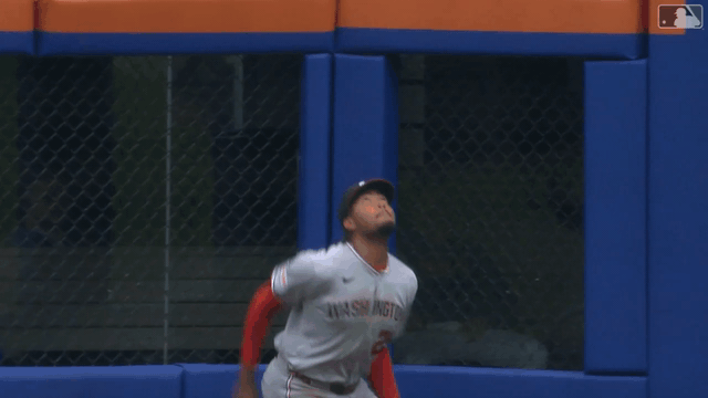 James Wood robs a home run at Citi Field