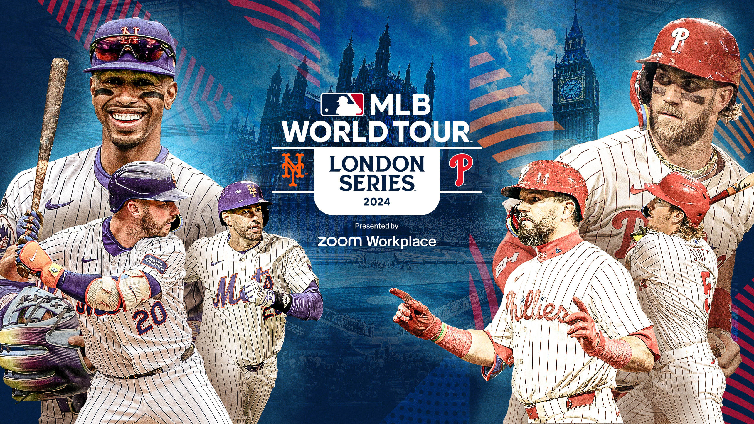 The Mets and Phillies open the London Series today