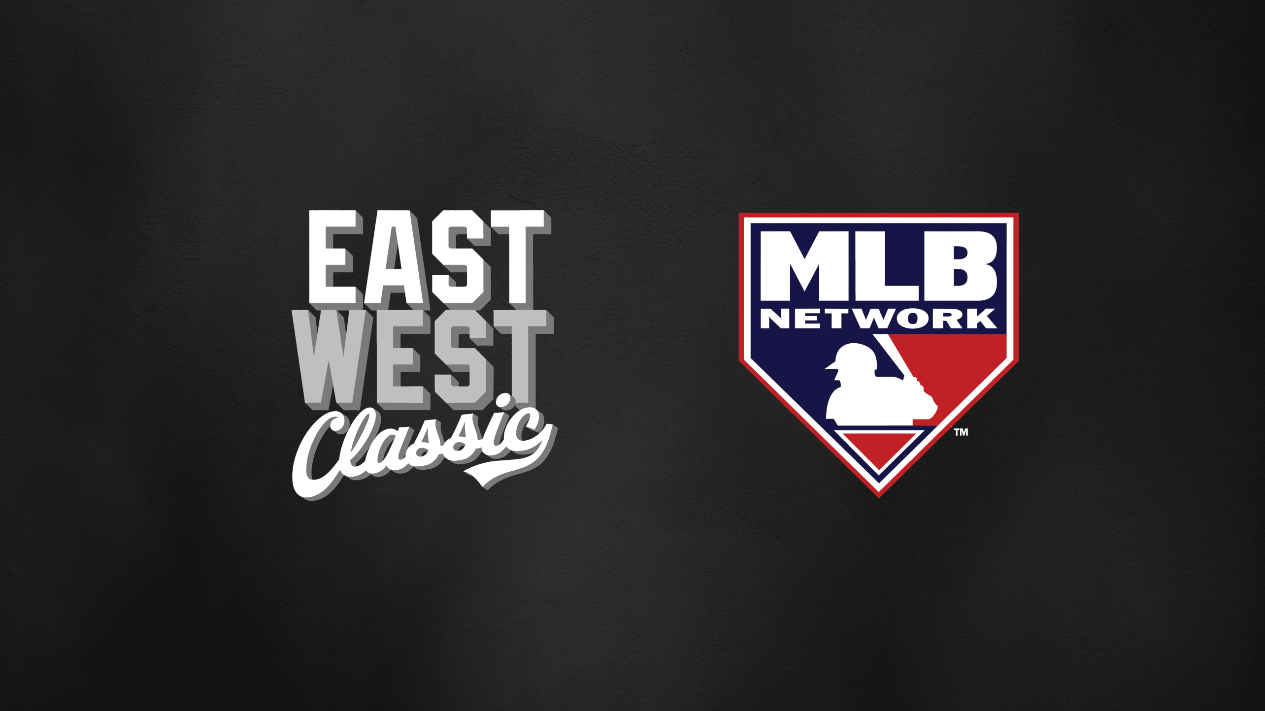 Logos for the East-West Classic and MLB Network