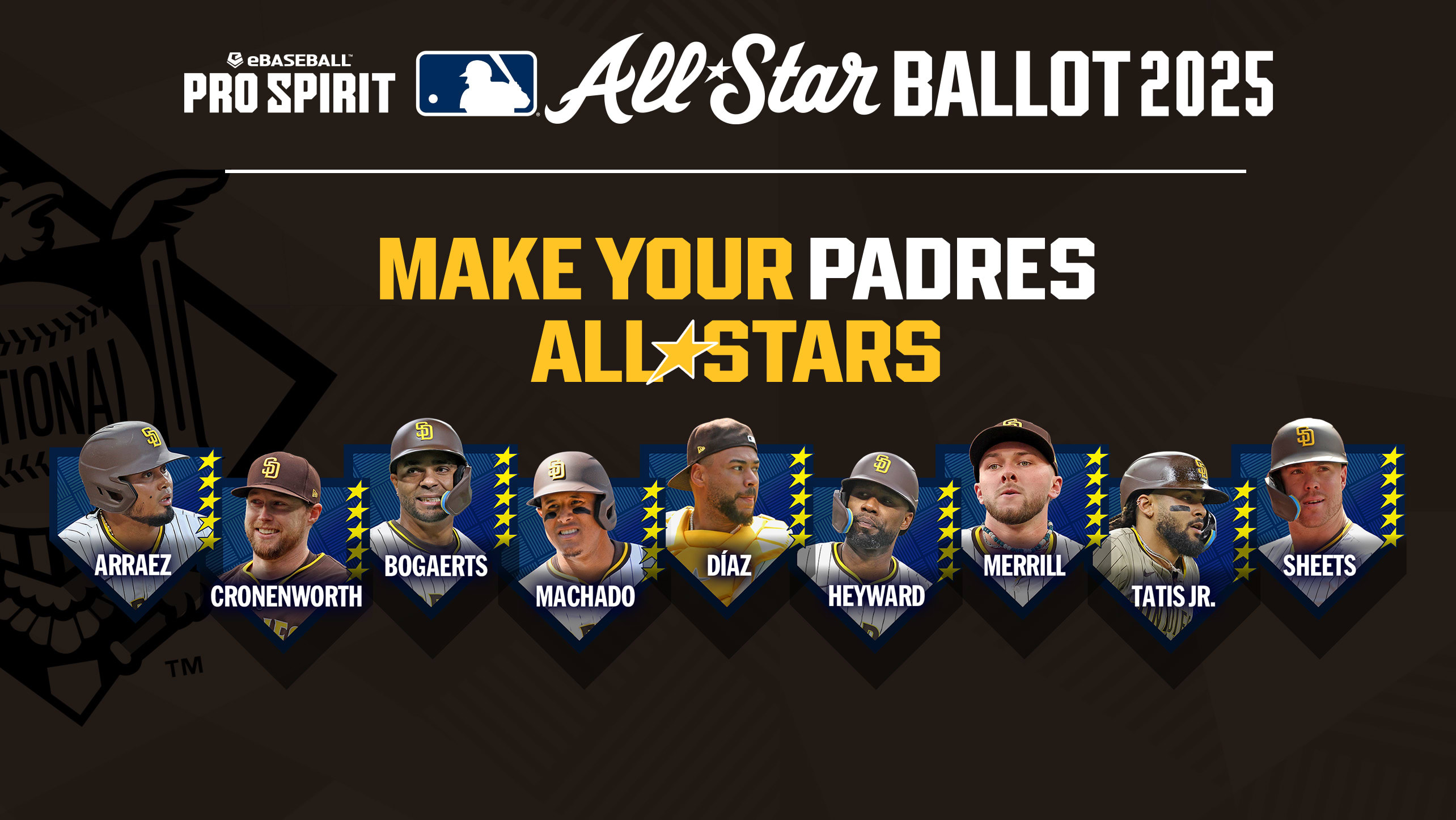 Padres All-Star ballot