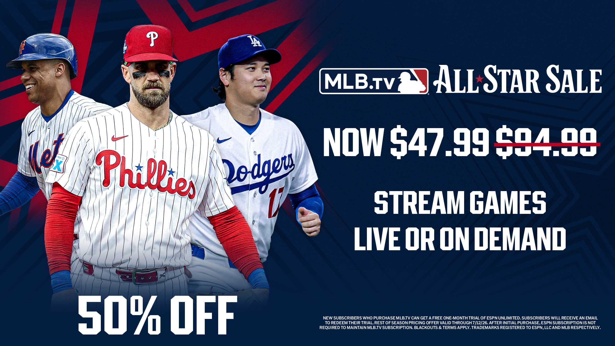 MLB.TV All-Star Sale