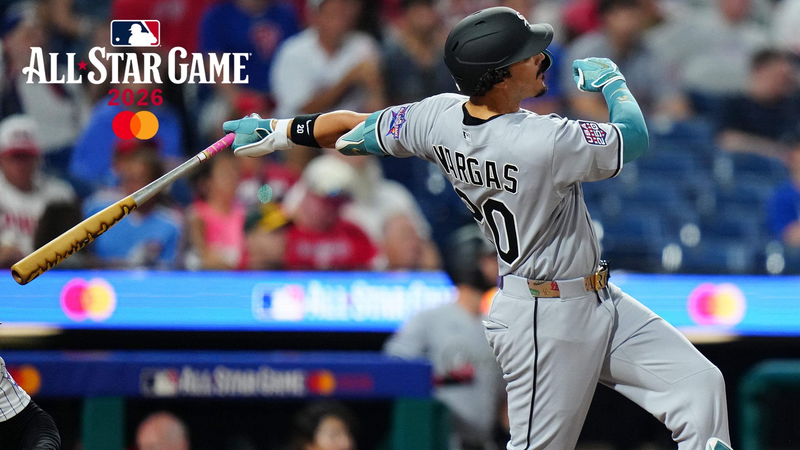 Miguel Vargas follows through on his home run
