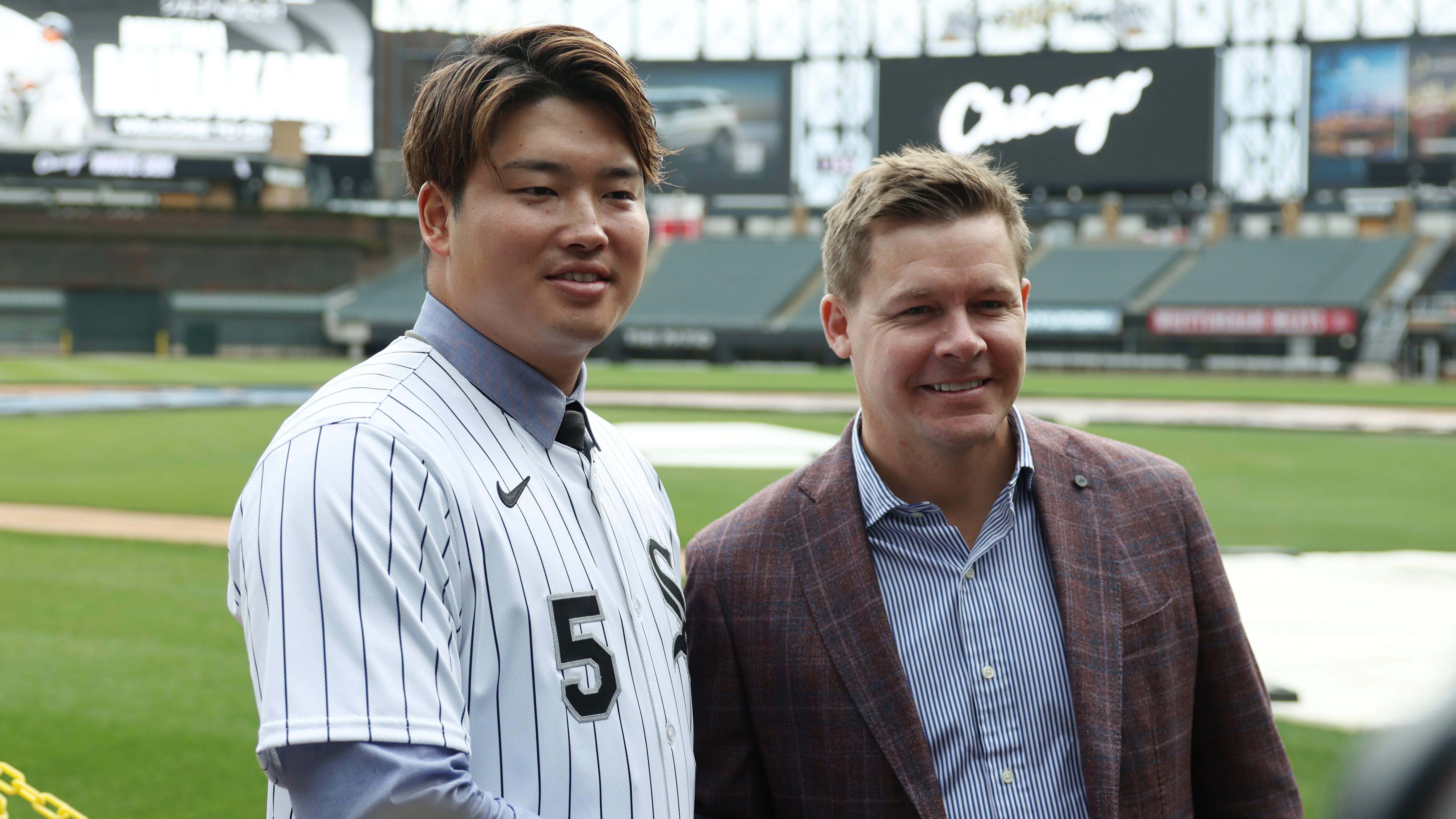 Munetaka Murakami and Chris Getz