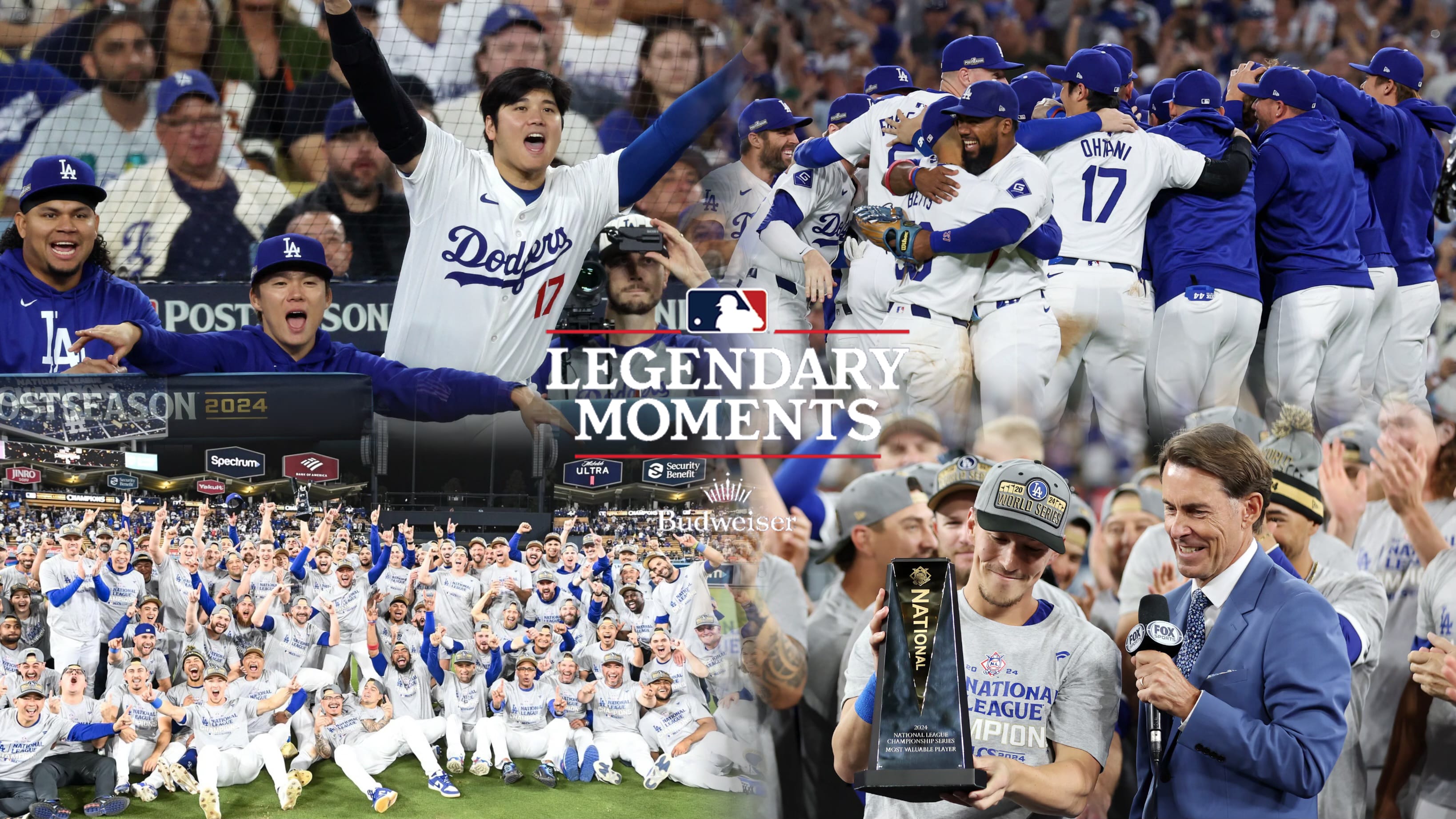 Images from the Dodgers' victory in NLCS Game 6