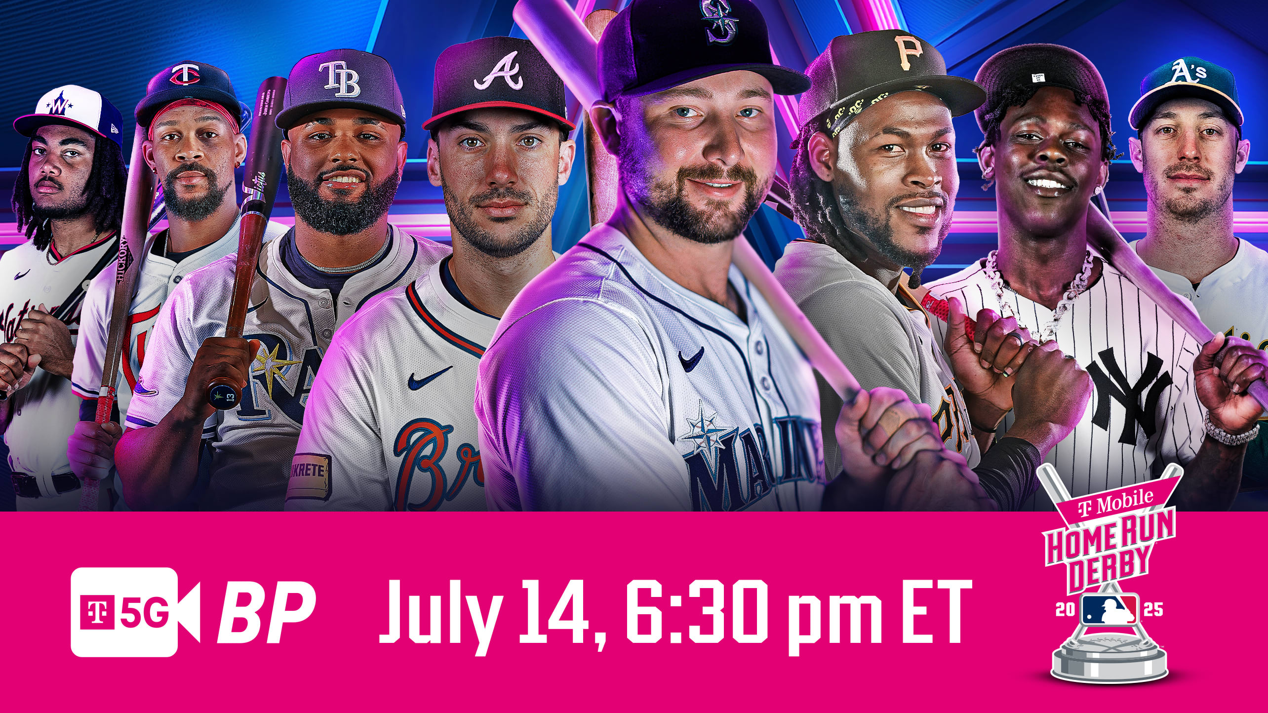 Home Run Derby batting practice streamed live at 6:30 p.m. ET