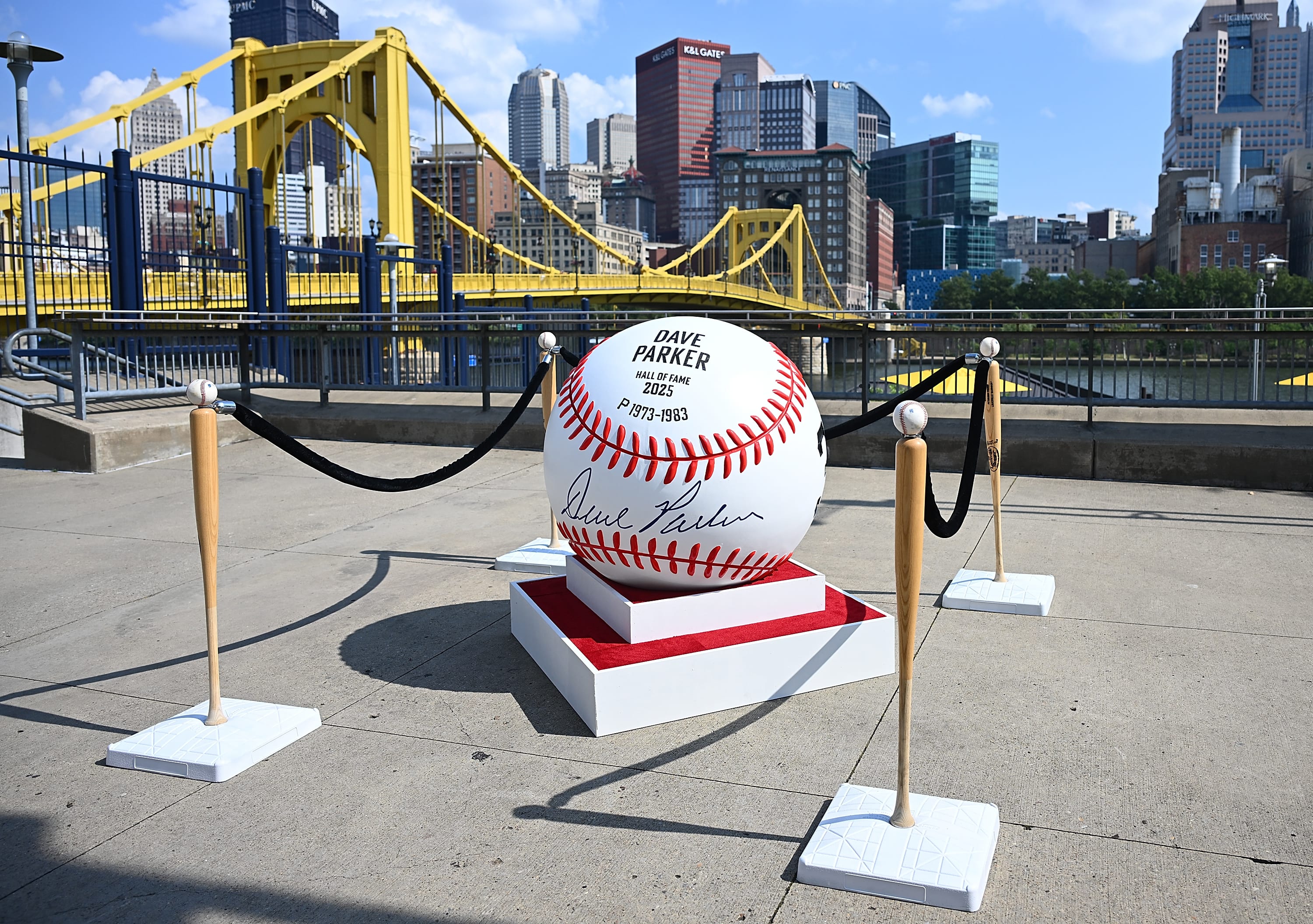 Dave Parker display at PNC Park