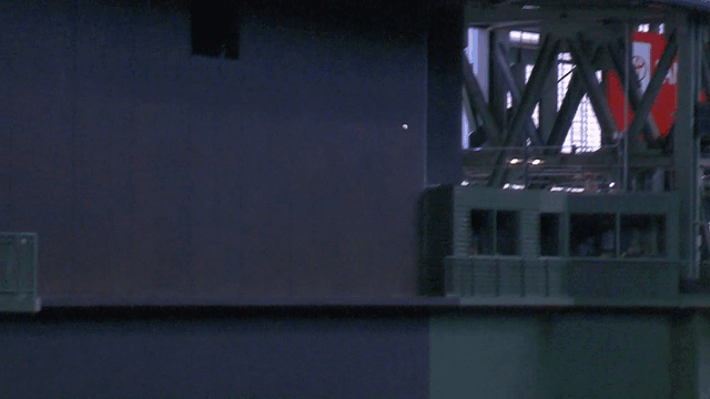 An animated gif of Jackson Chourio robbing a home run