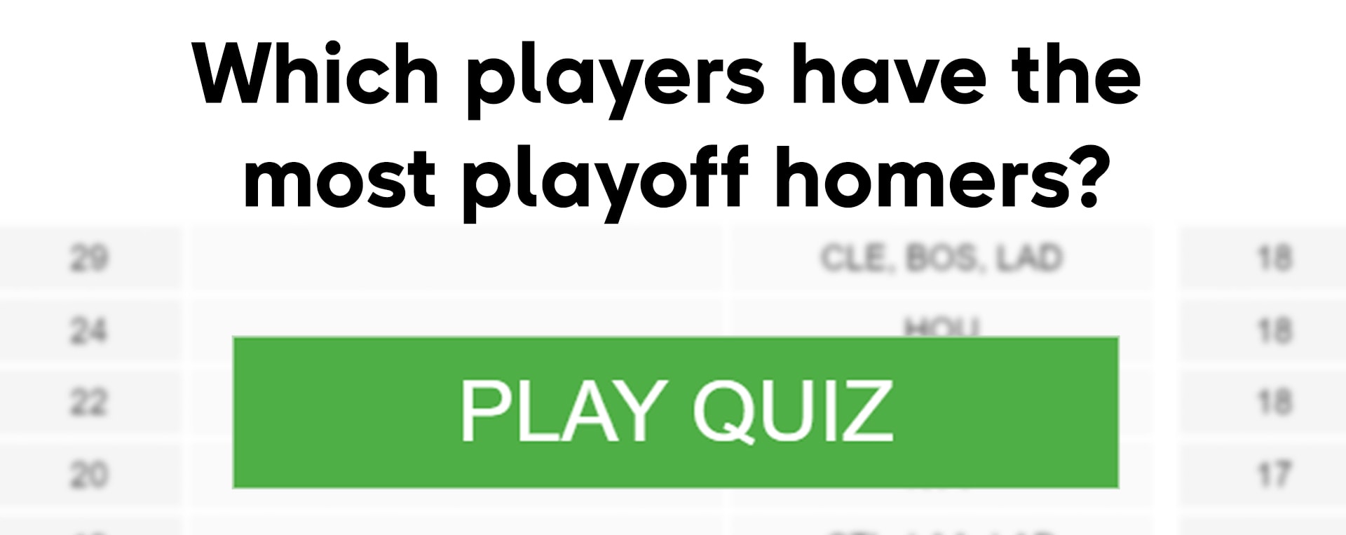 Play Quiz