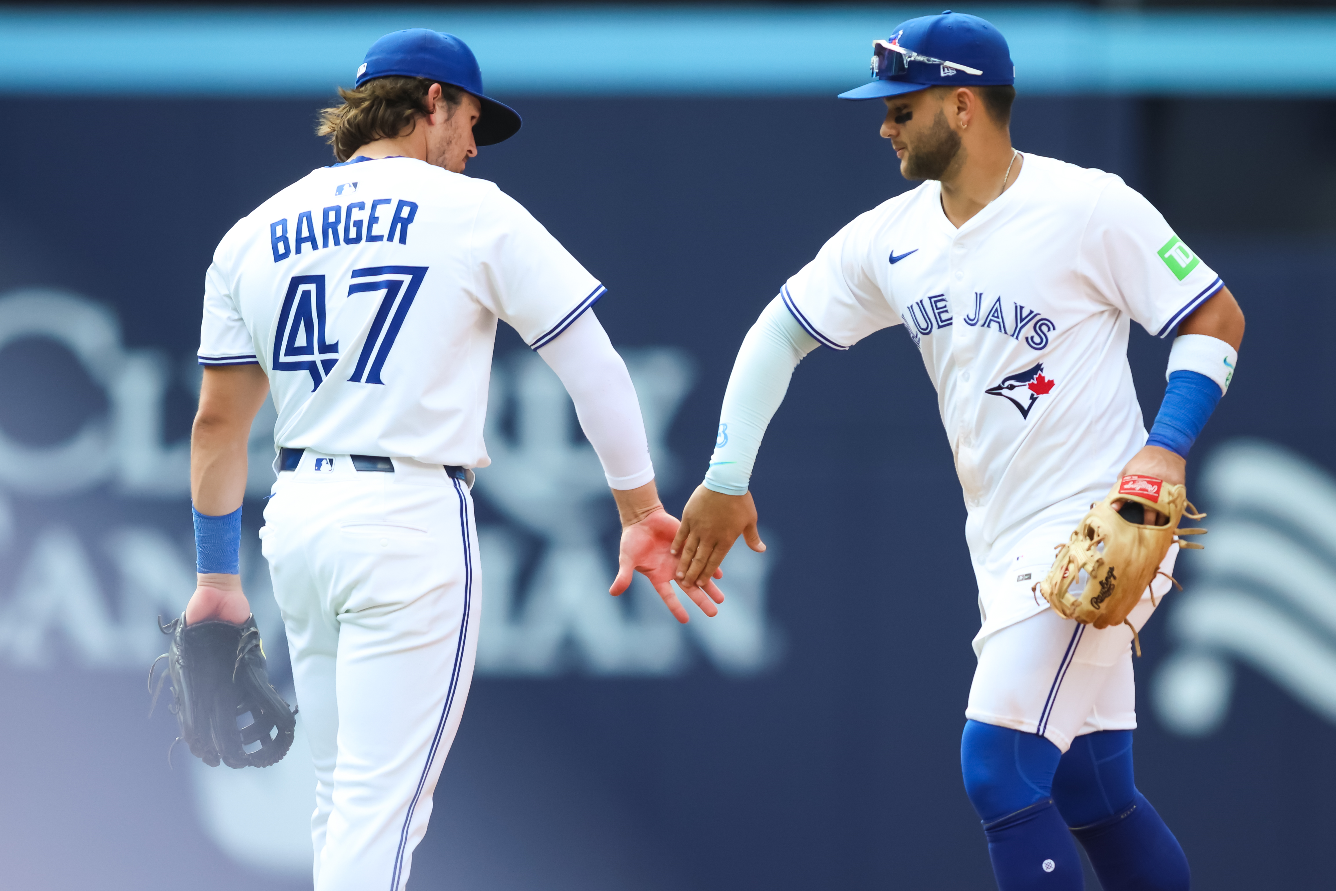 Addison Barger and Bo Bichette