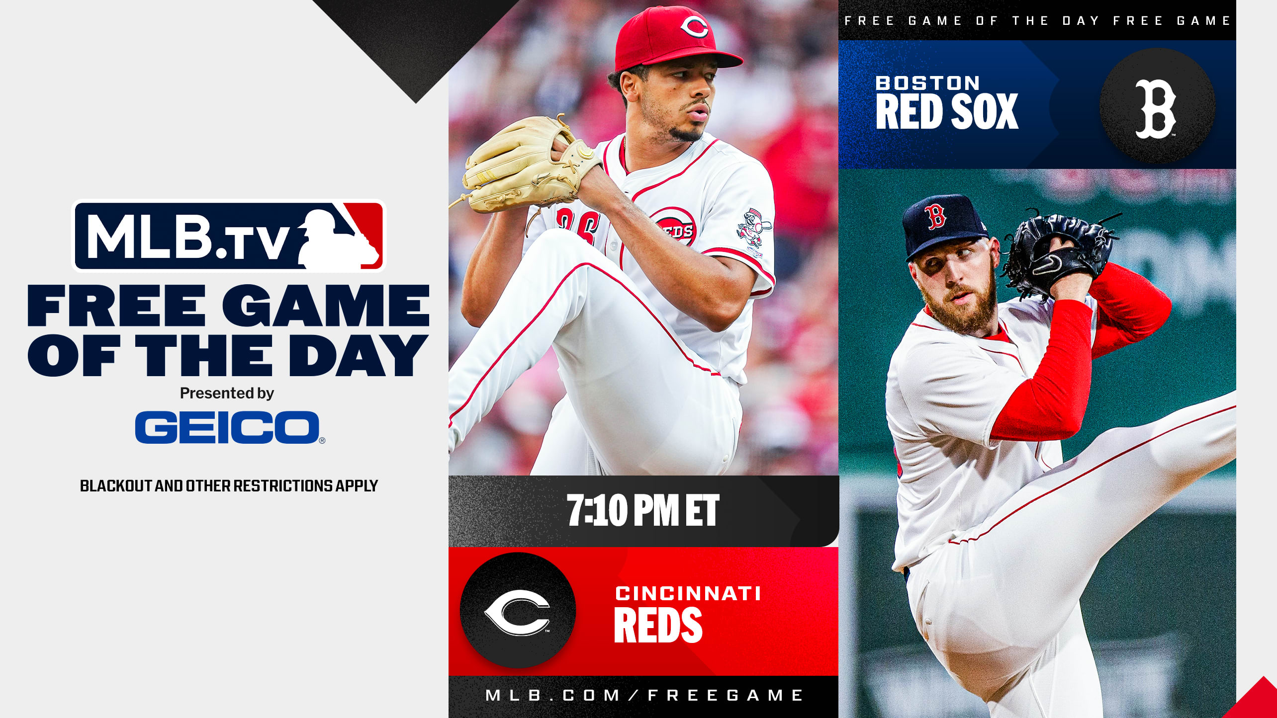 Chase Burns vs. Garrett Crochet in MLB.TV's Free Game of the Day