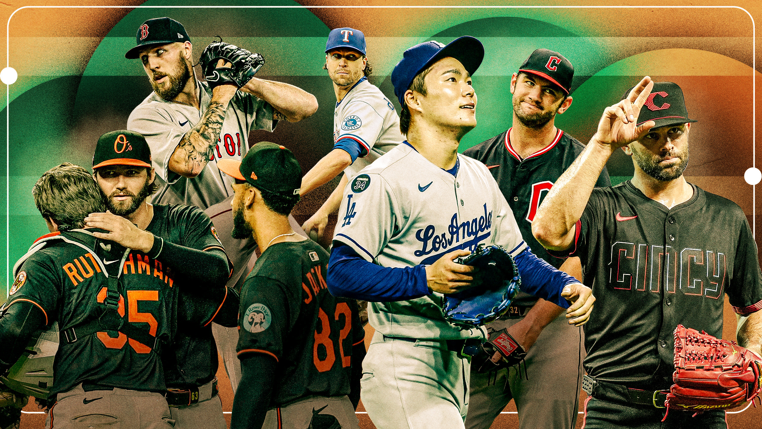 Brandon Young, Garrett Crochet, Yoshinobu Yamamoto, Jacob deGrom, Gavin Williams and Nick Martinez have come close to making no-hit history this year