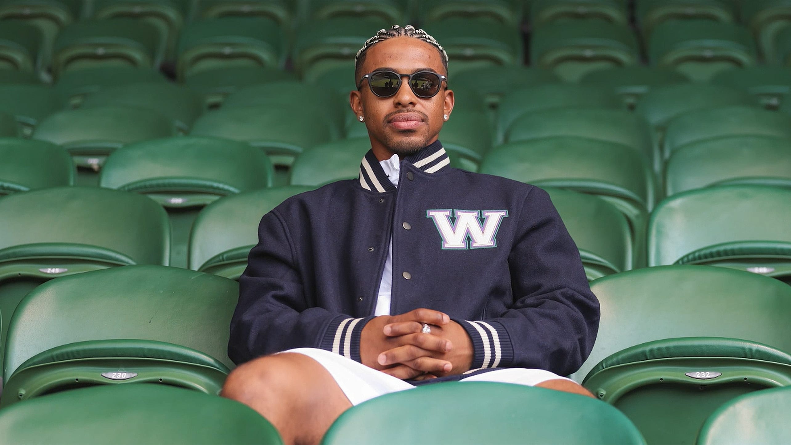 Francisco Lindor takes in Wimbledon