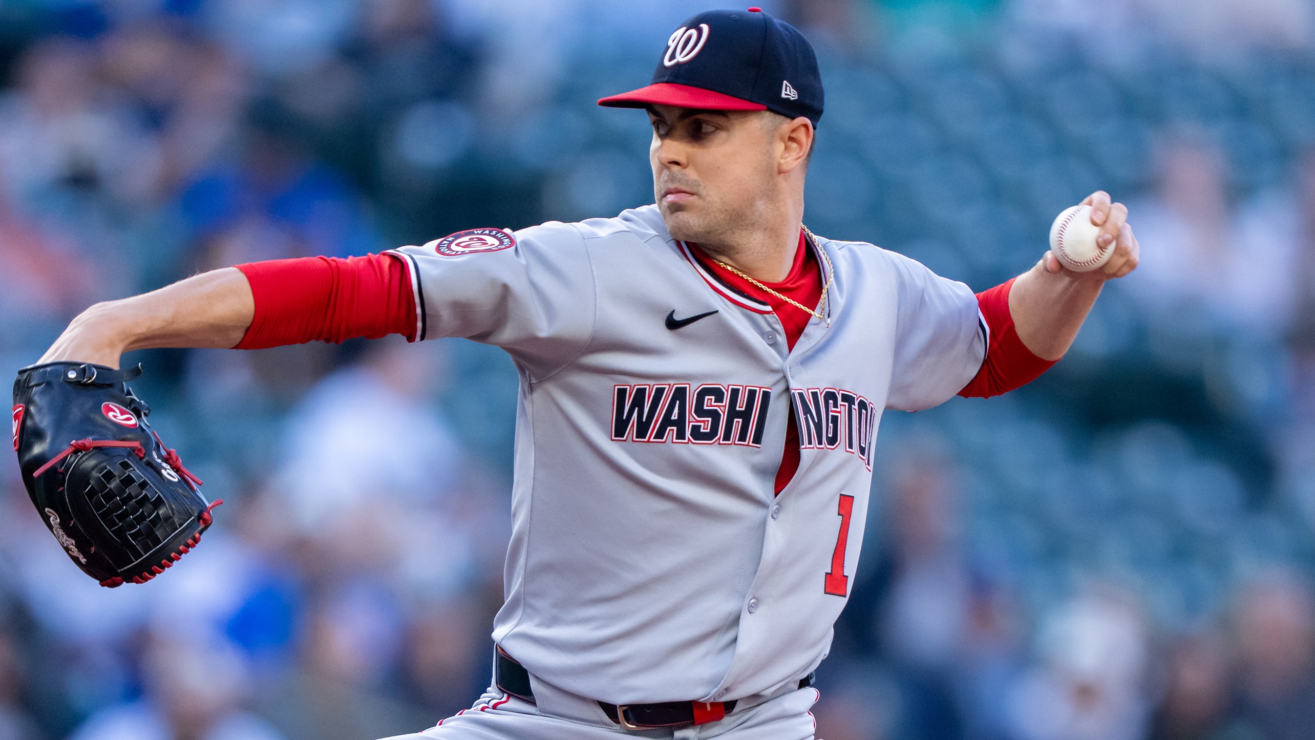 MacKenzie Gore delivers a pitch