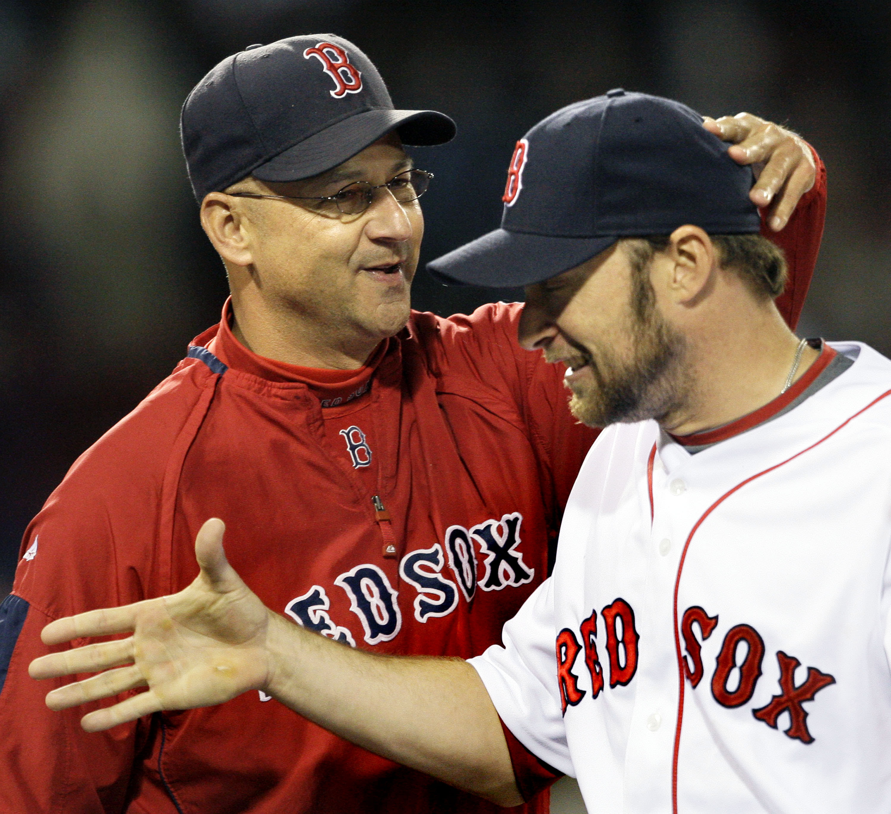 Terry Francona and Mark Kotsay