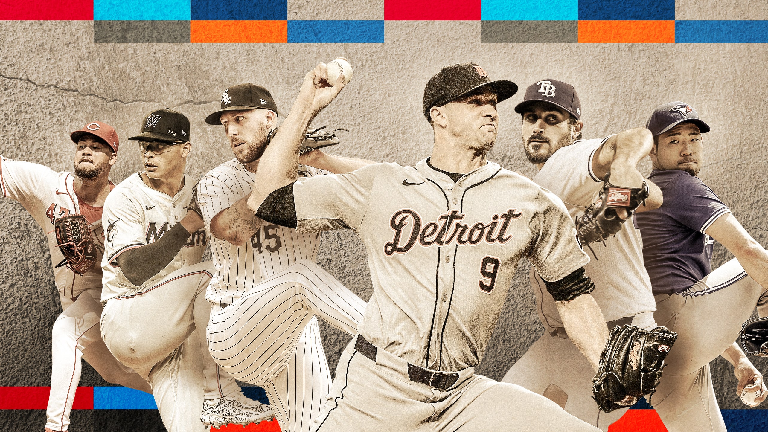 Collage of 6 starters who could possibly be dealt before the Trade Deadline