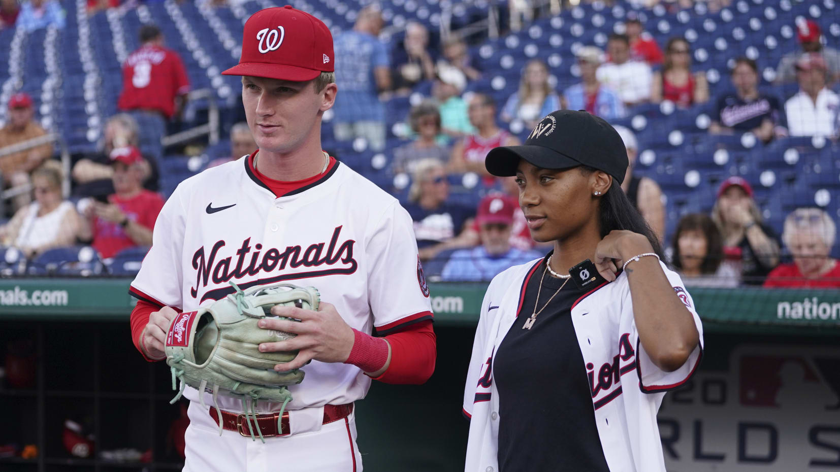 Robert Hassell III and Mo'ne Davis