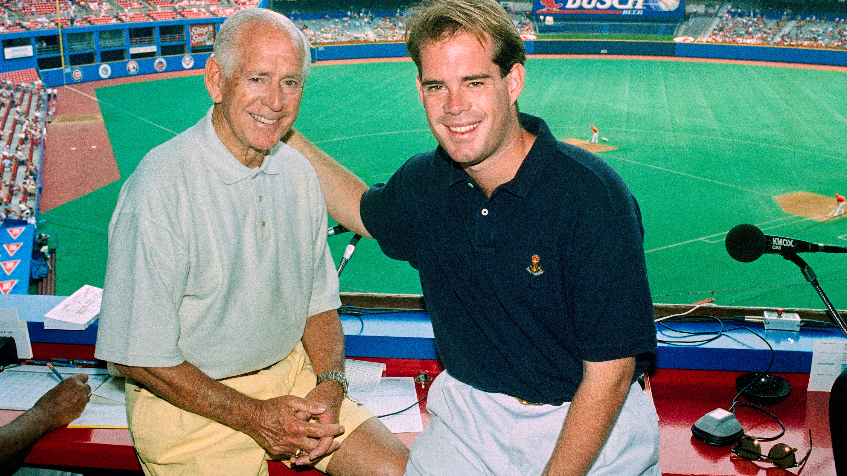 Jack Buck and Joe Buck