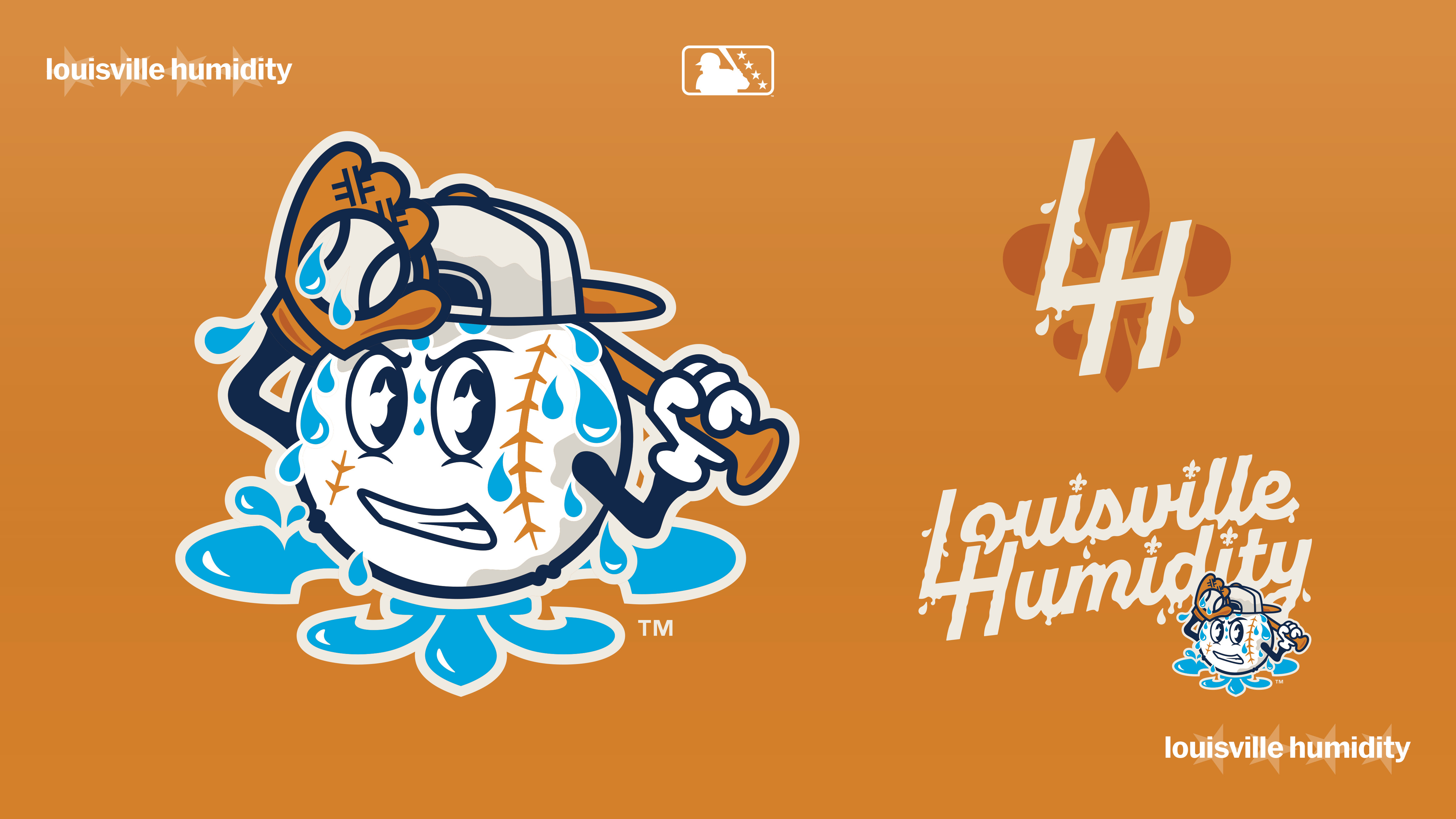 Logo for the Louisville Humidity Minor League alternate identity