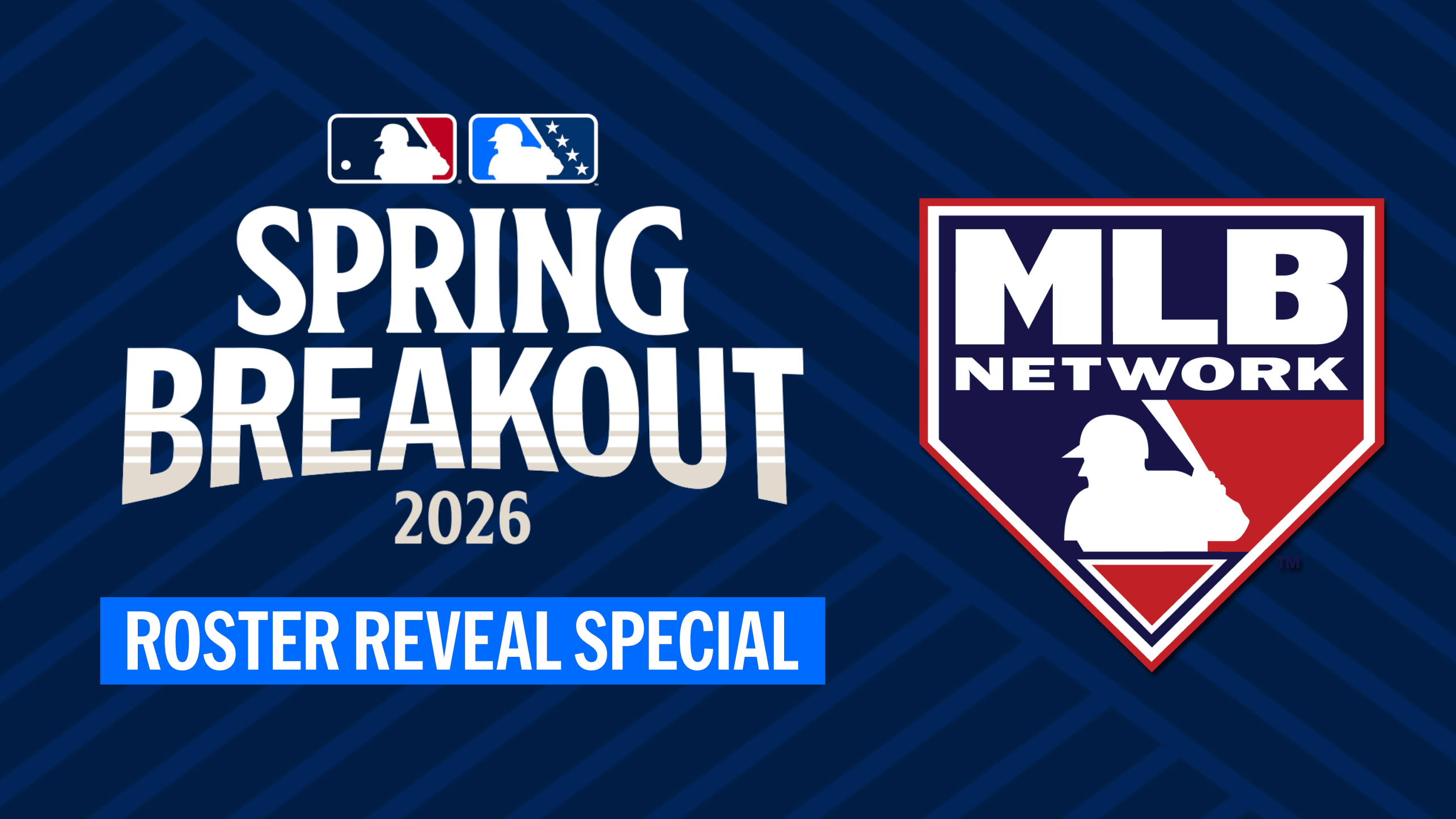 Logos for Spring Breakout and MLB Network