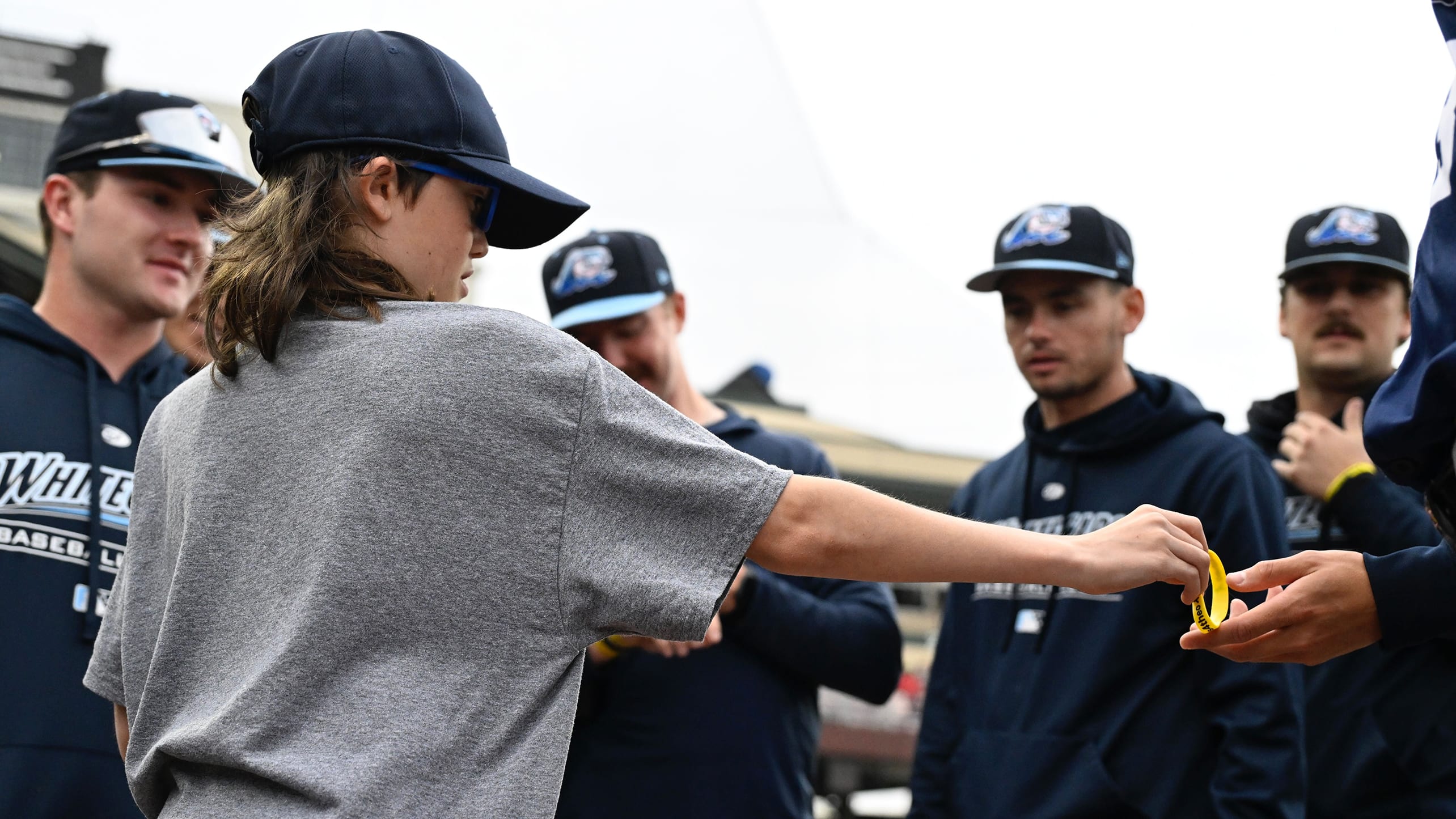 13-year-old Theo Price meets Minor League players