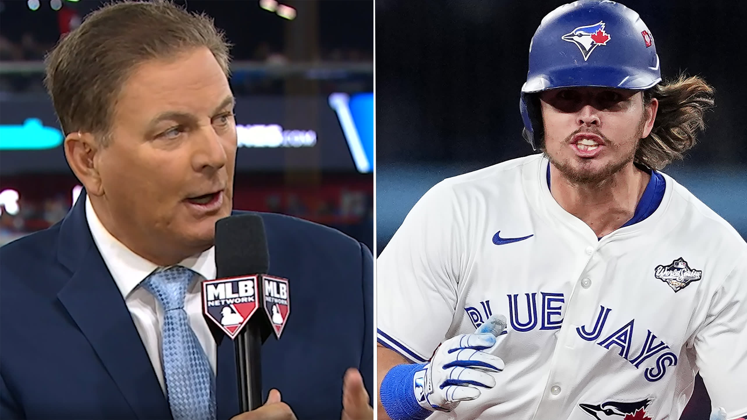 Dan Plesac and Addison Barger