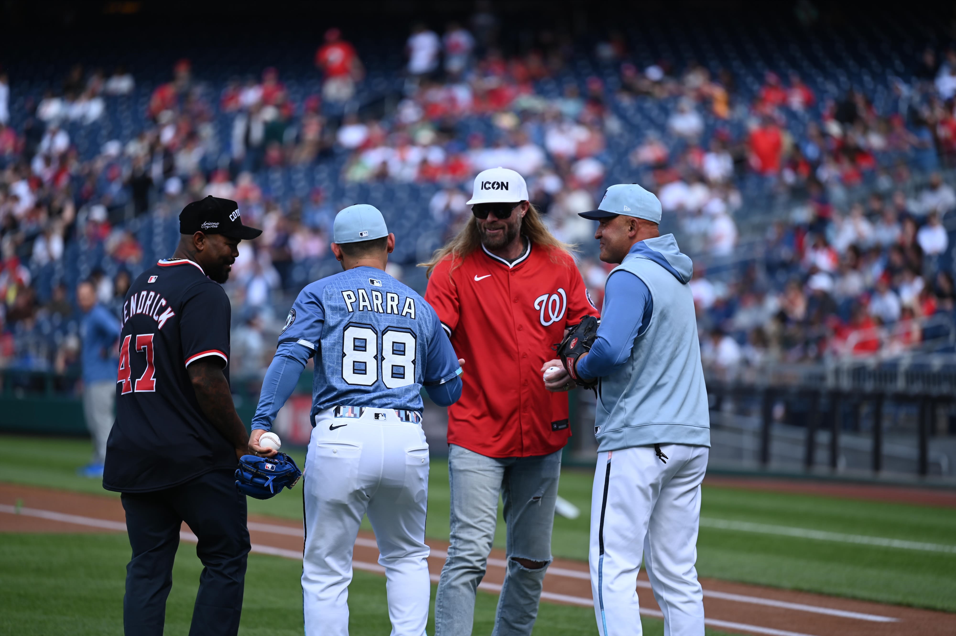 Howie Kendrick, Gerardo Parra, Jayson Werth