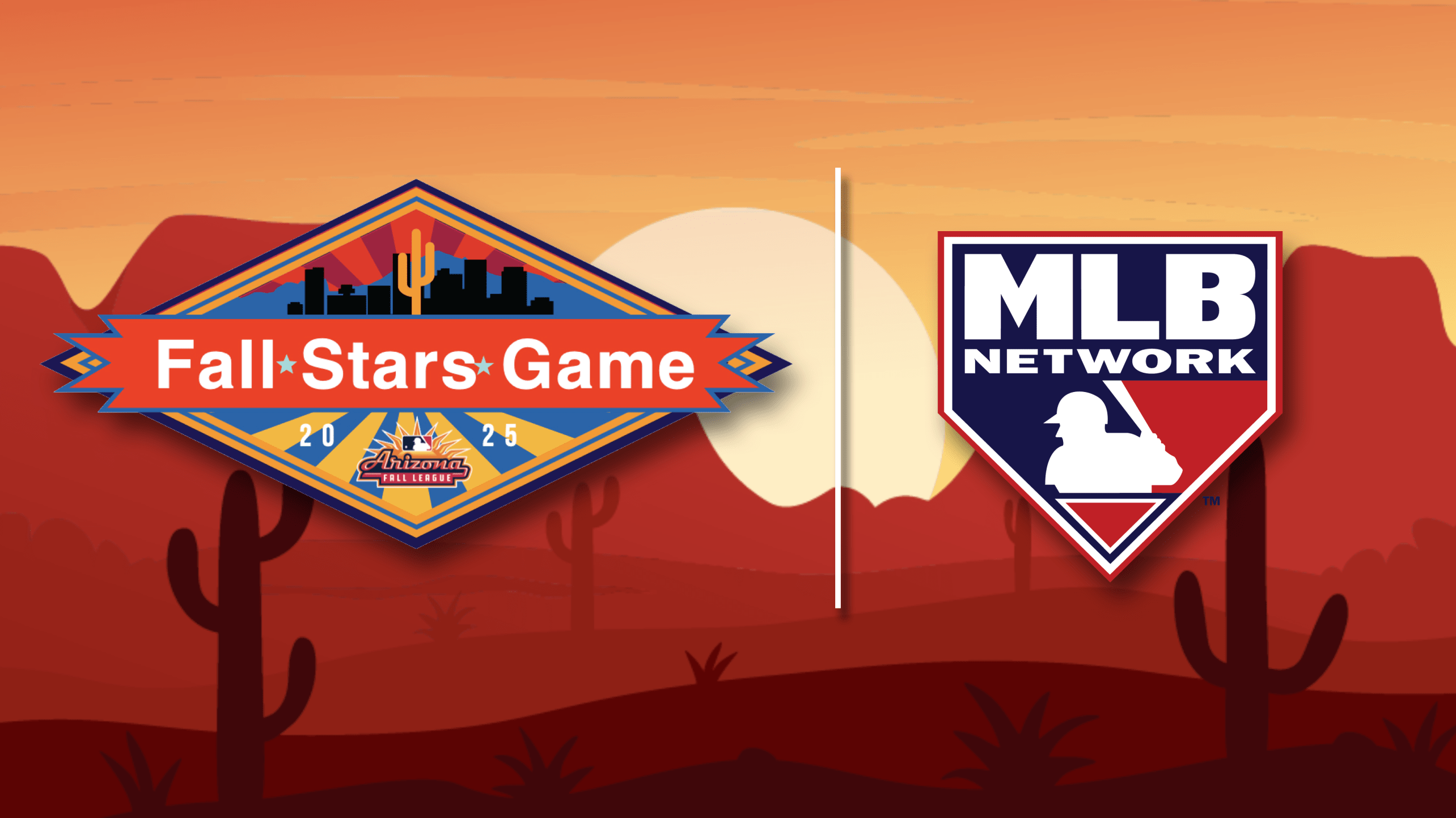 Logos for the Fall Stars Game and MLB Network