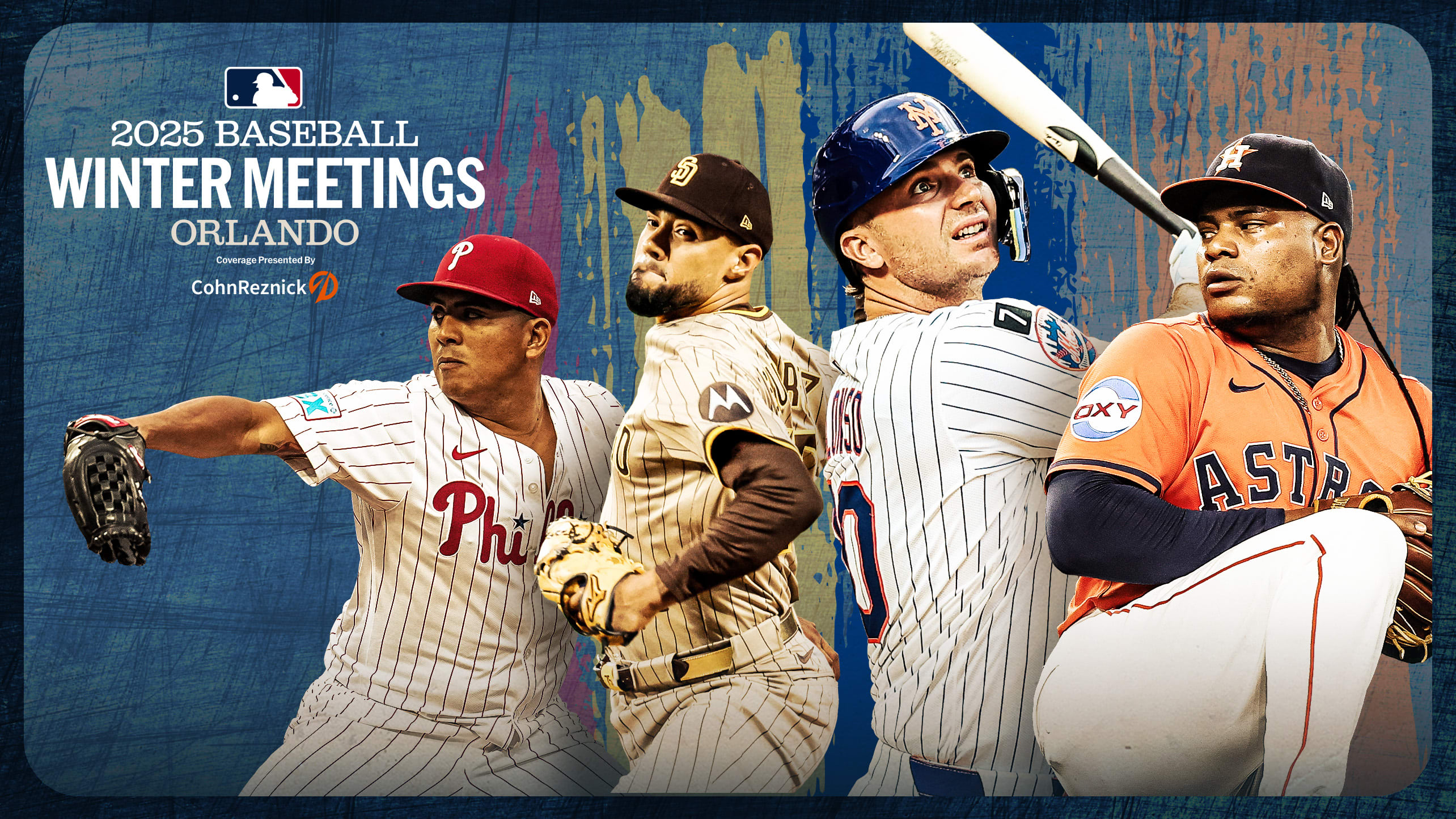 Ranger Suárez, Robert Suarez, Pete Alonso and Framber Valdez