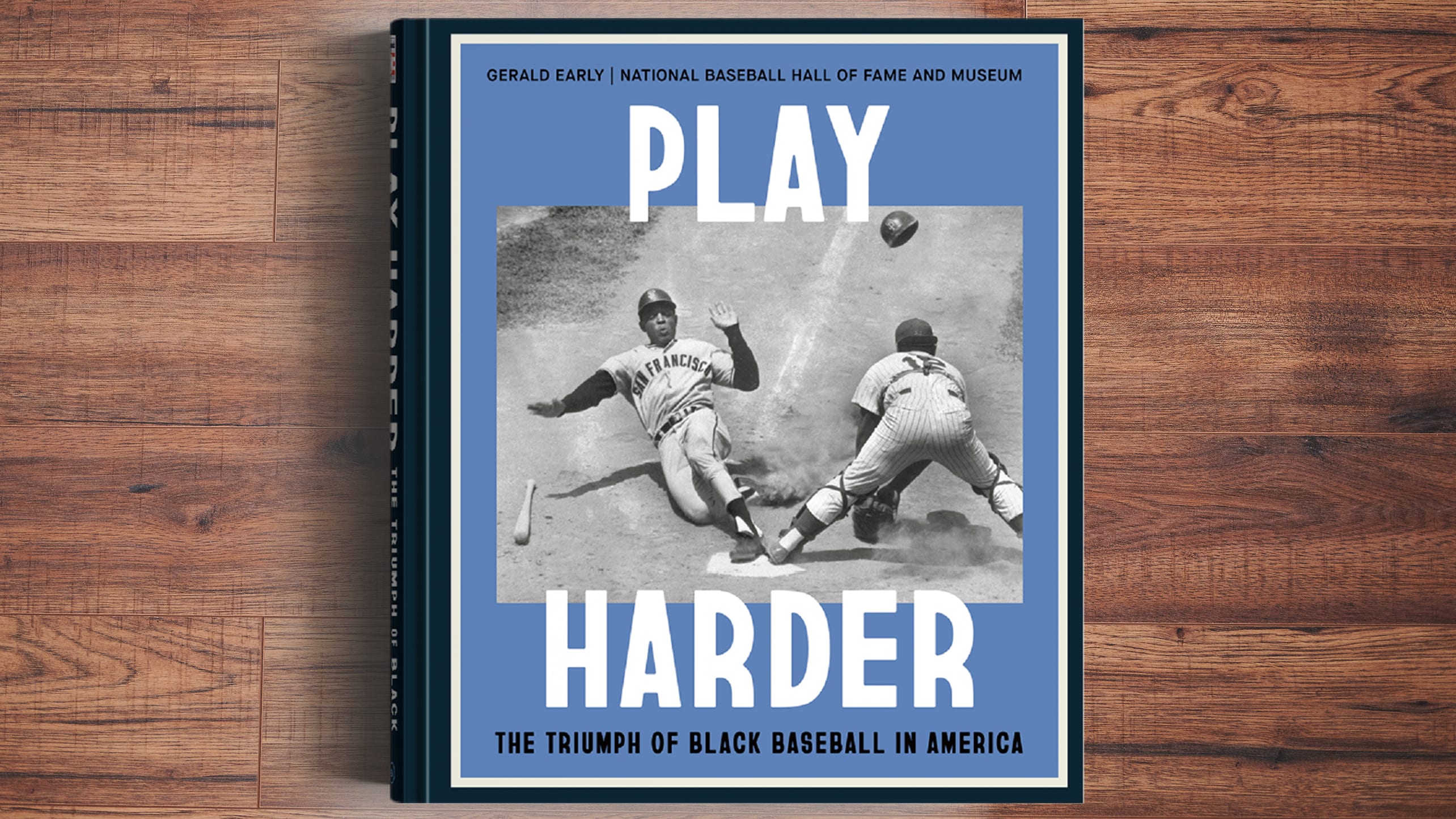 The cover of the Play Harder book