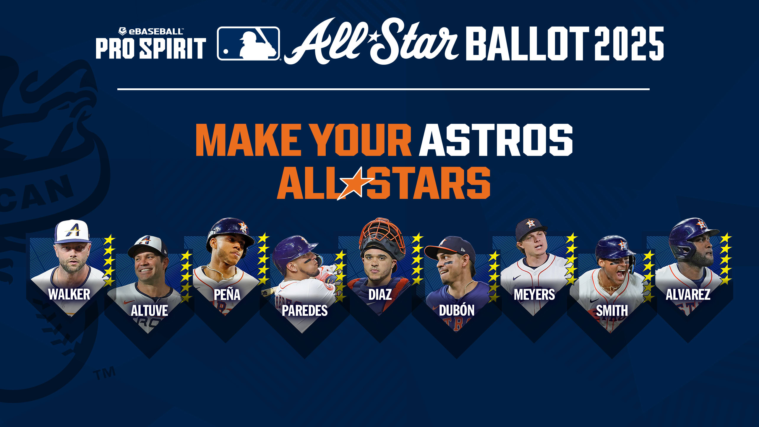 Astros All-Star Game ballot